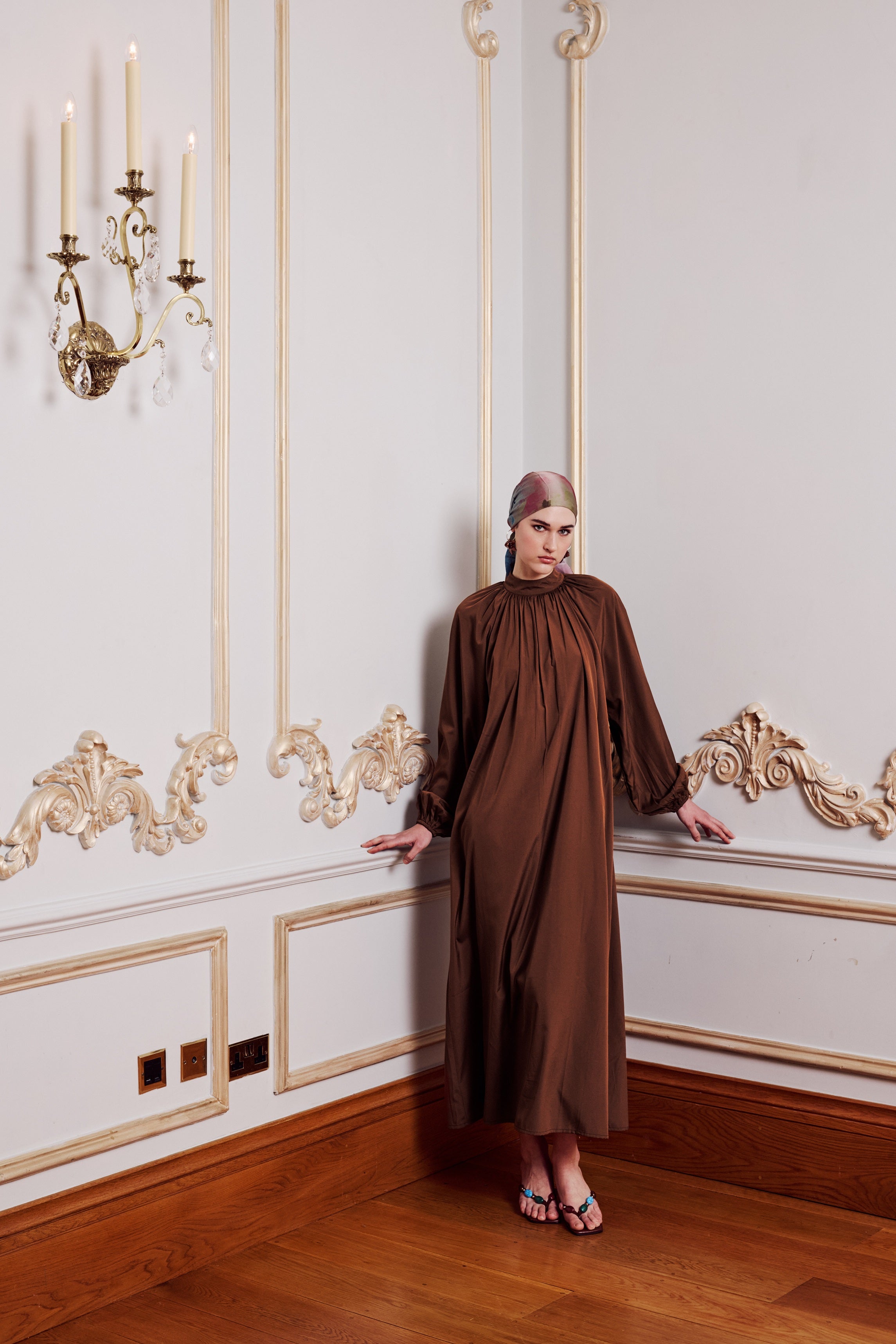 Mayara Modest Maxi Dress