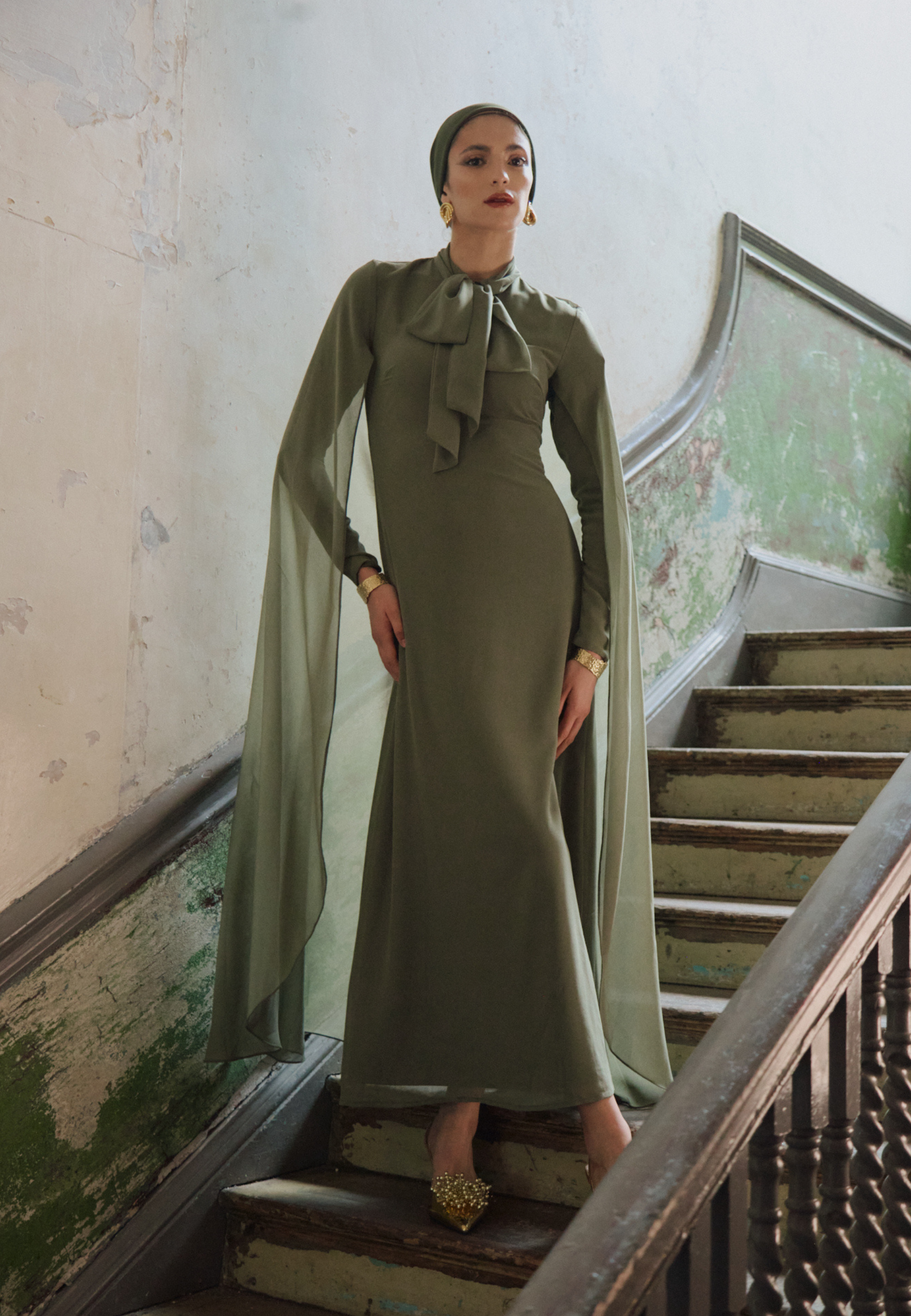 Ezza Modest Chiffon Maxi Dress | MTZ250124