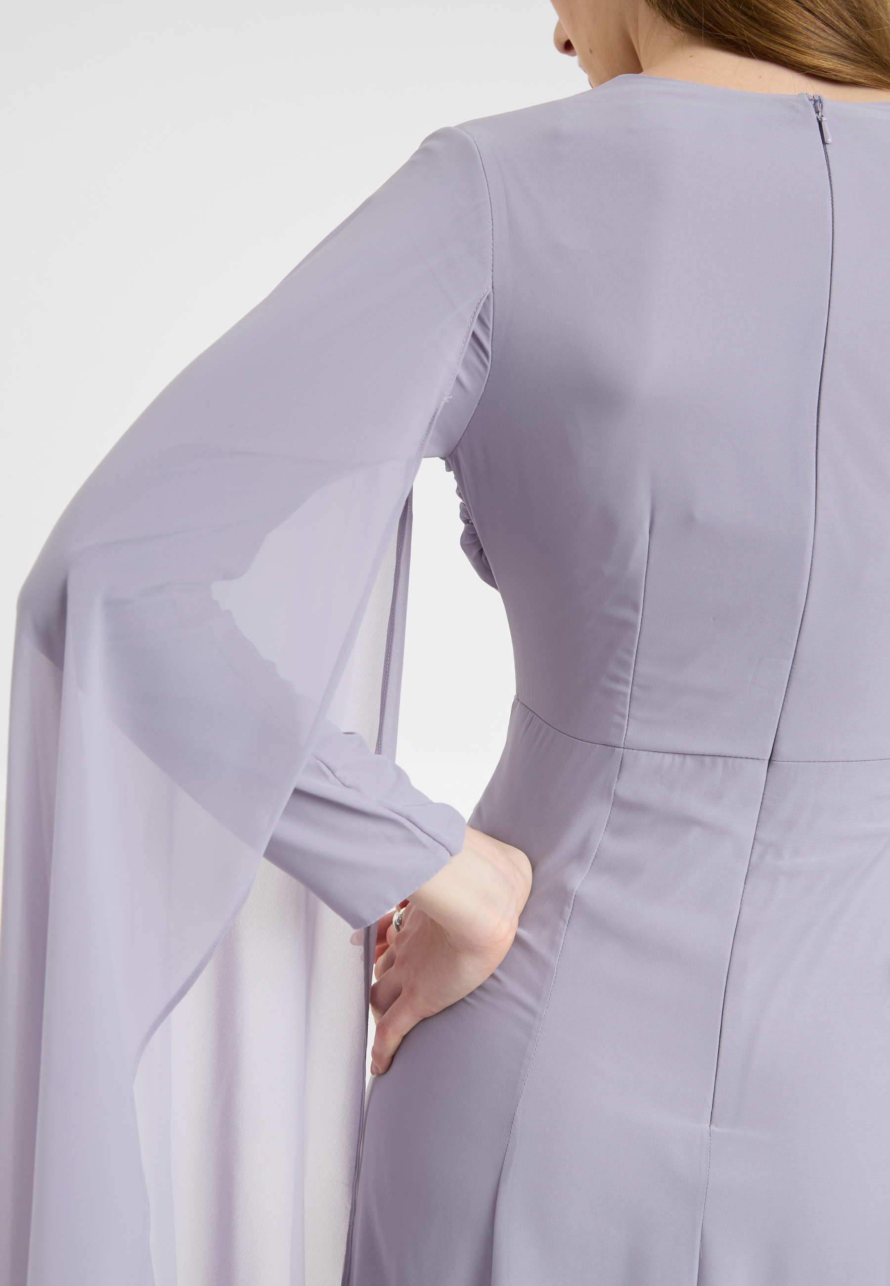Aurora Modest Chiffon Maxi Dress | MTZ250916