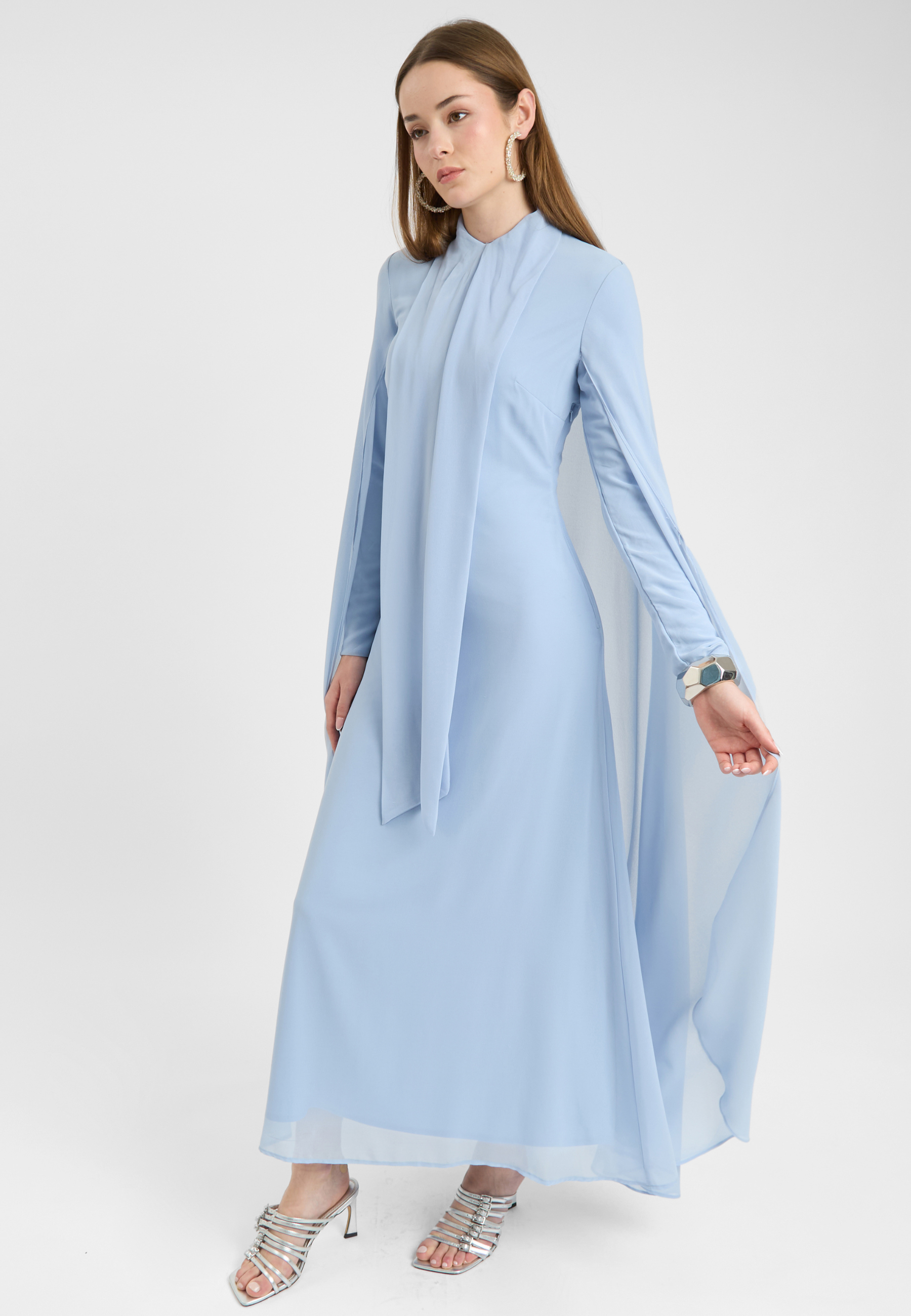 Esme Modest Chiffon Maxi Dress | MTZ250918