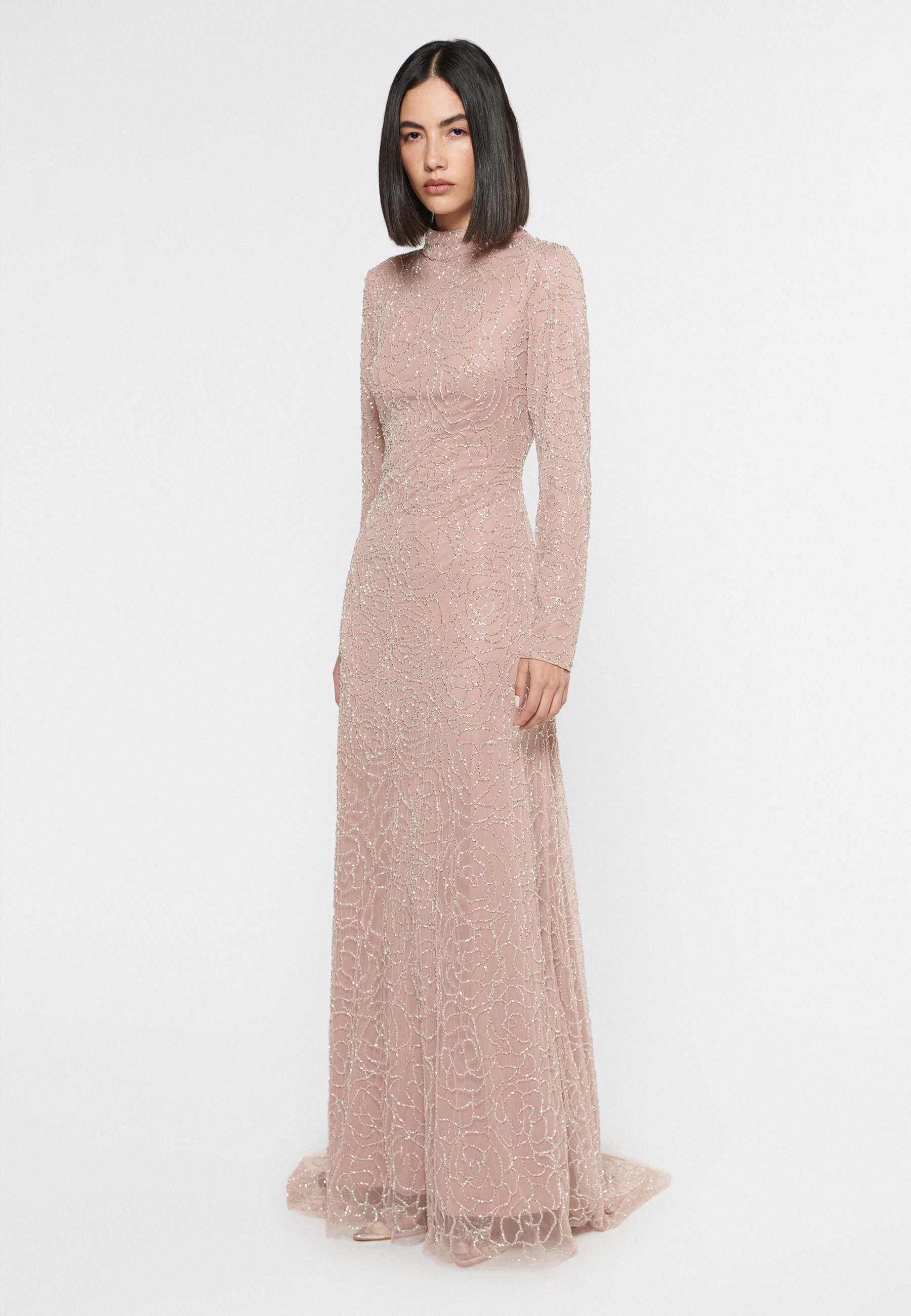 Iba Modest Embellished Sequin Maxi Dress | MTZ250116