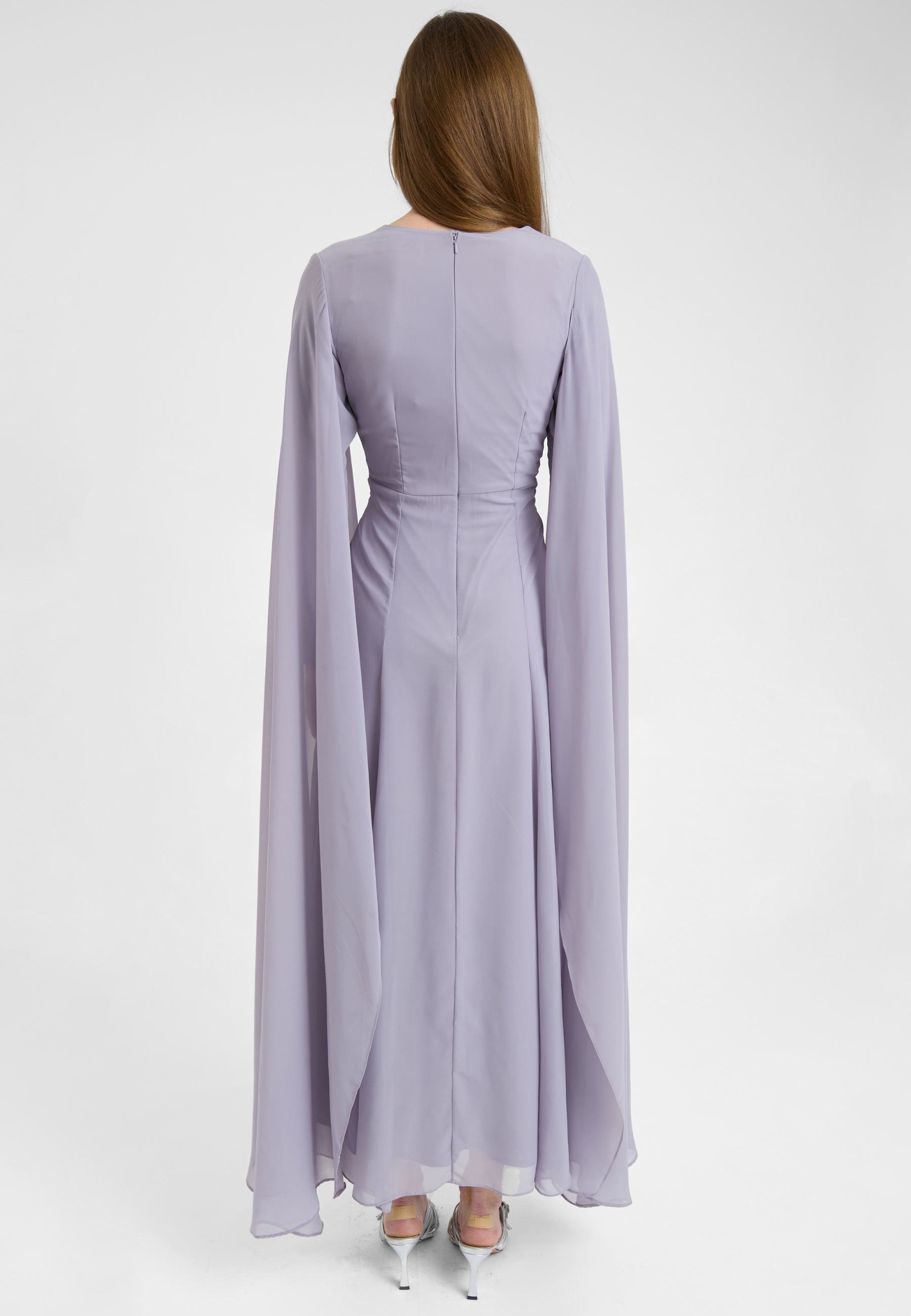 Aurora Modest Chiffon Maxi Dress | MTZ250916