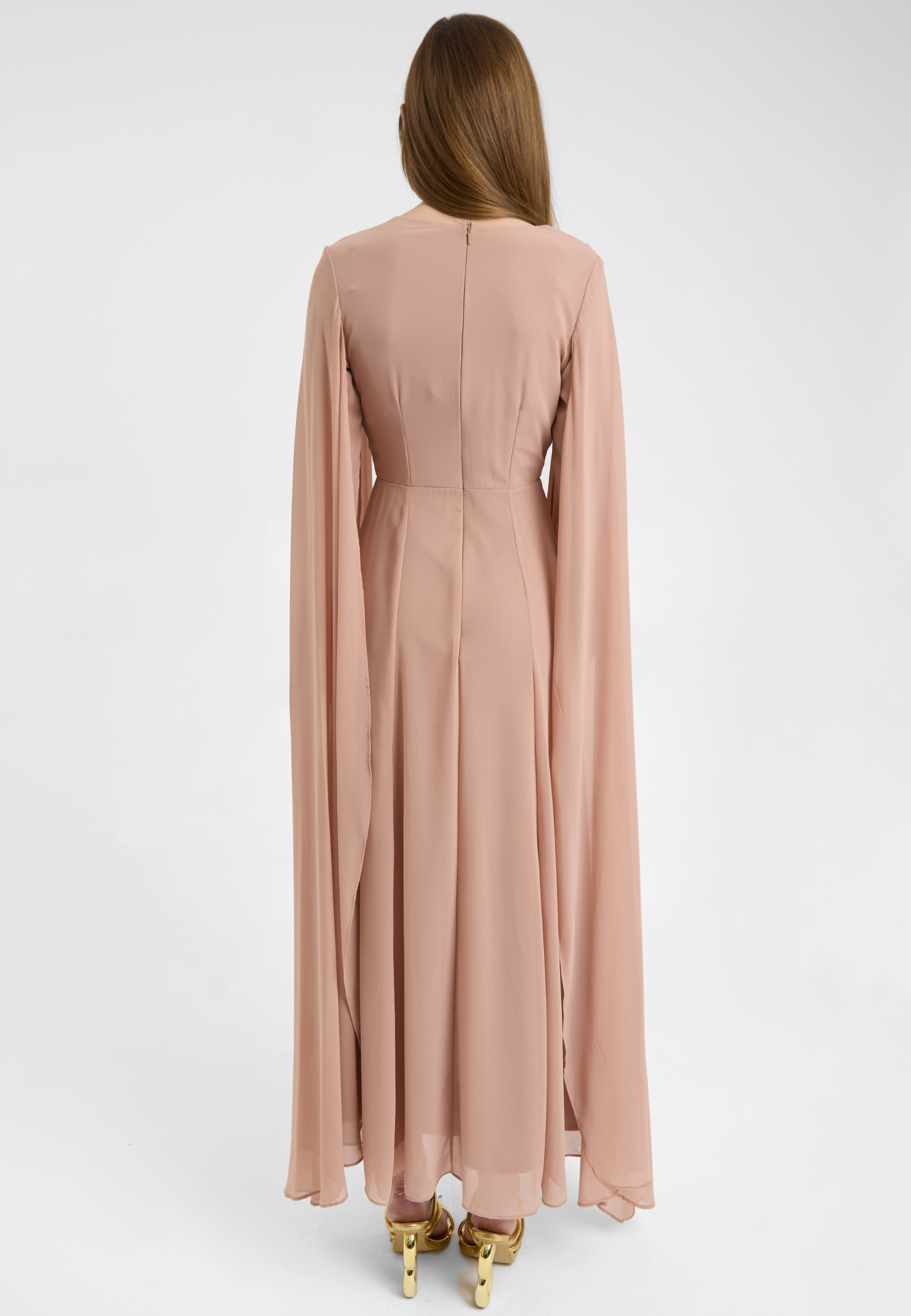 Mai Modest Chiffon Maxi Dress | MTZ250917