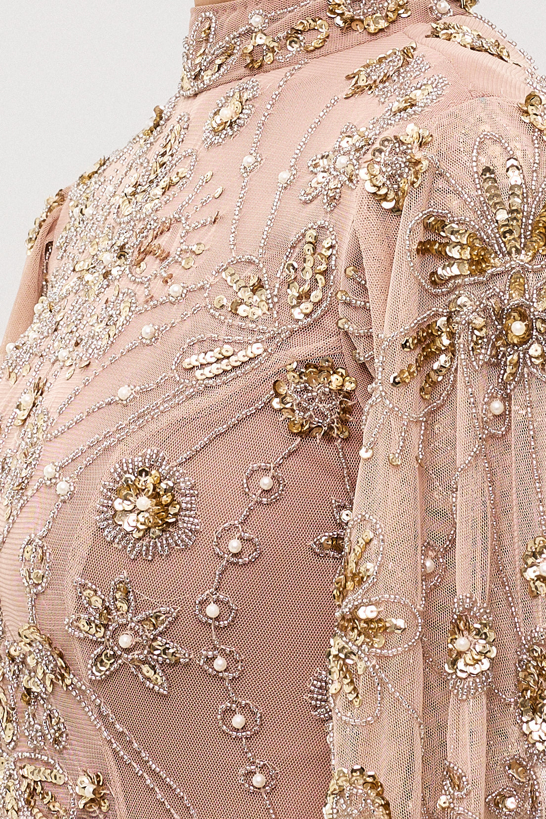 Tiye Modest Sequin Maxi Dress | MTZ260308