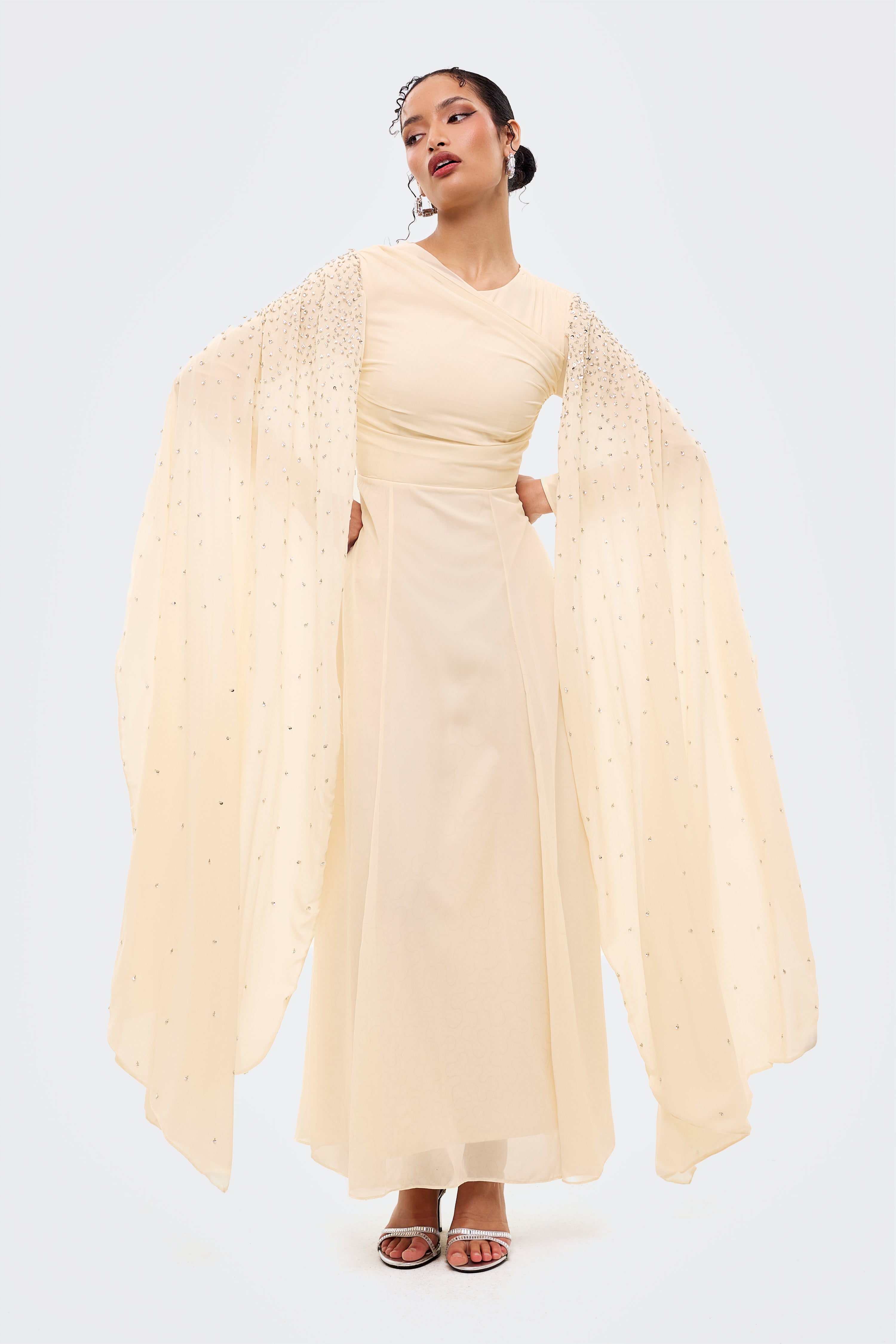 Azah Modest Sequin Maxi Dress | MTZ250121