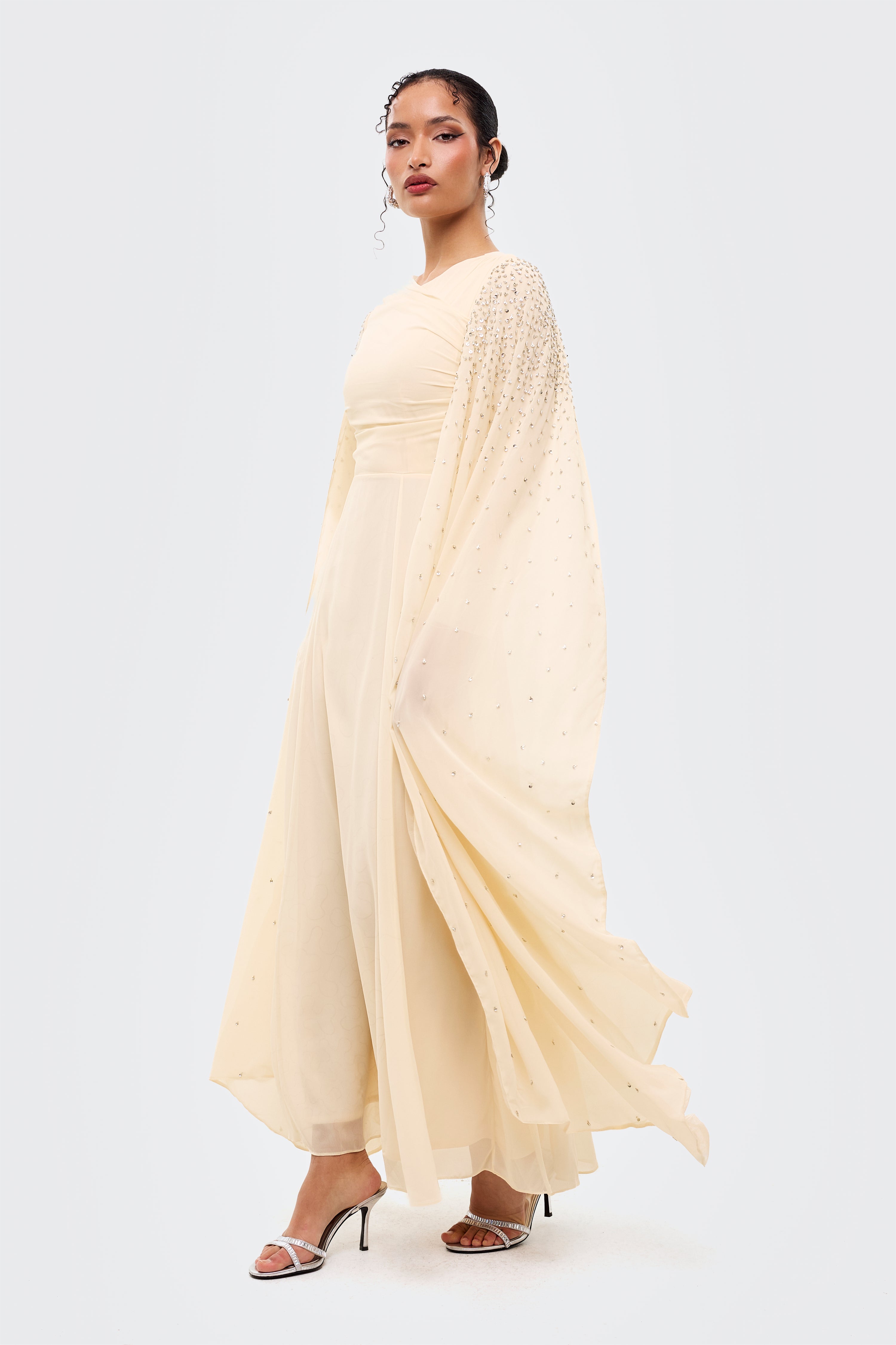 Azah Modest Sequin Maxi Dress | MTZ250121