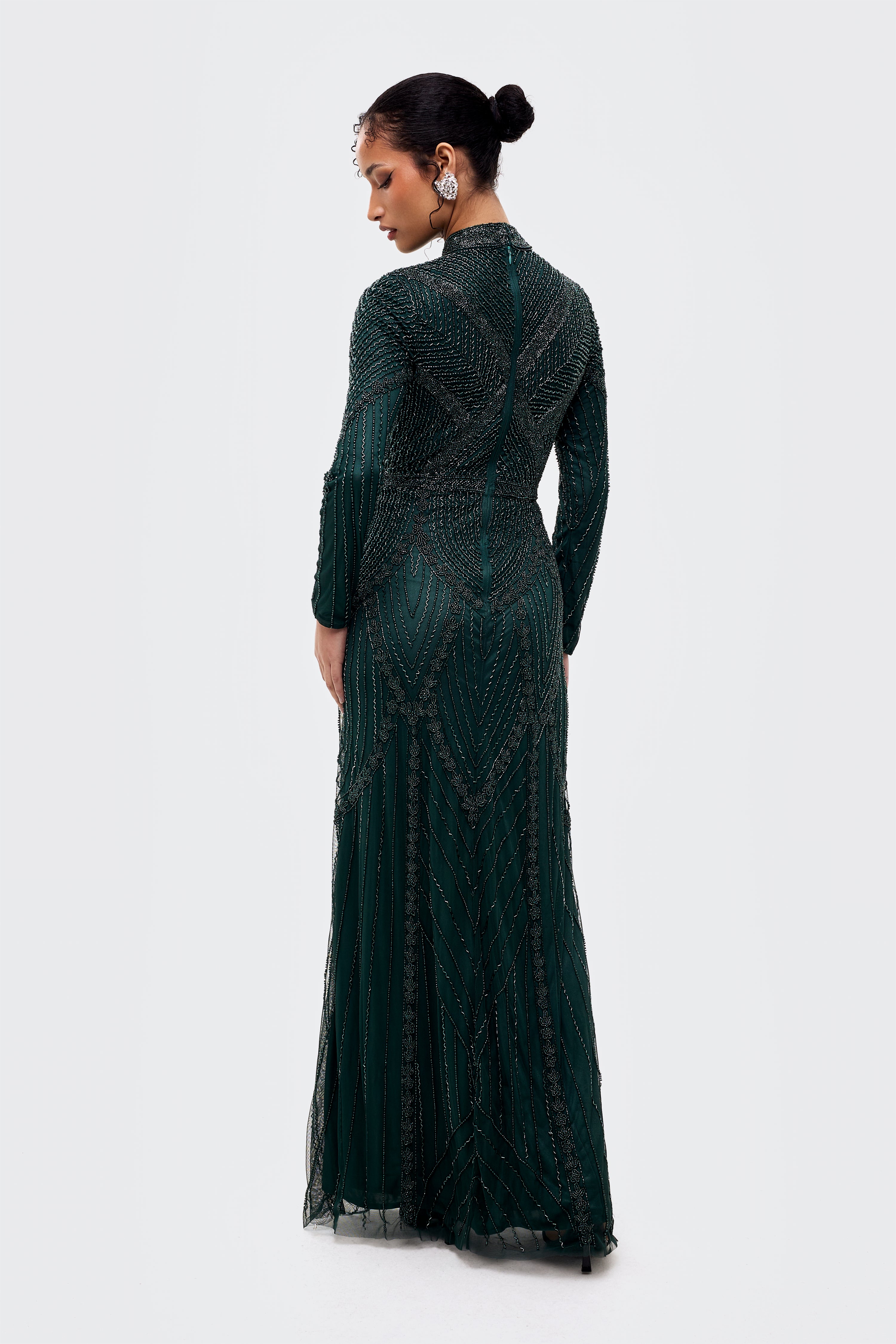Ayum Modest Sequin Maxi Dress | MTZ260116