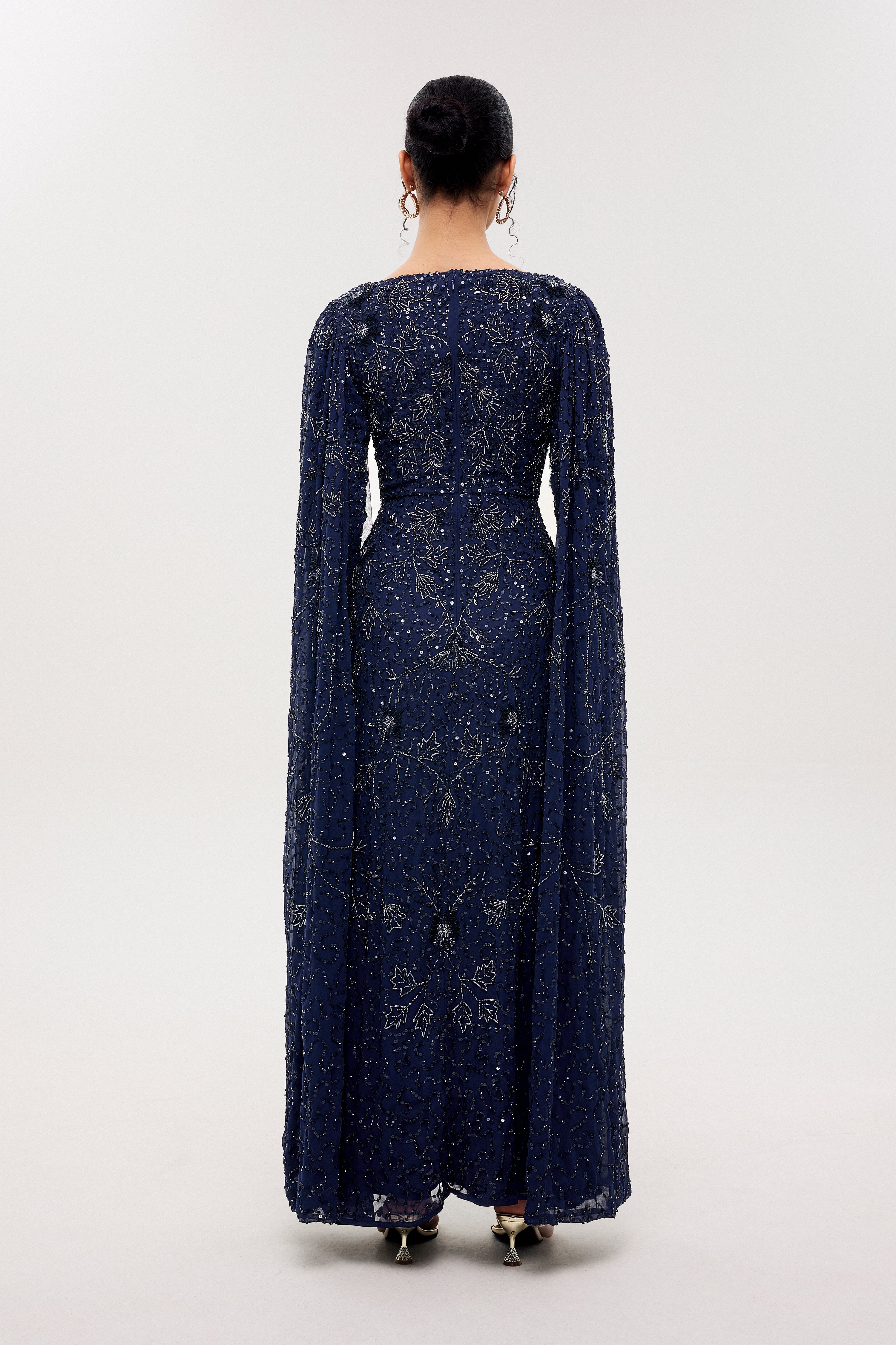 Paloma Modest Sequin Maxi Dress | MTZ260105