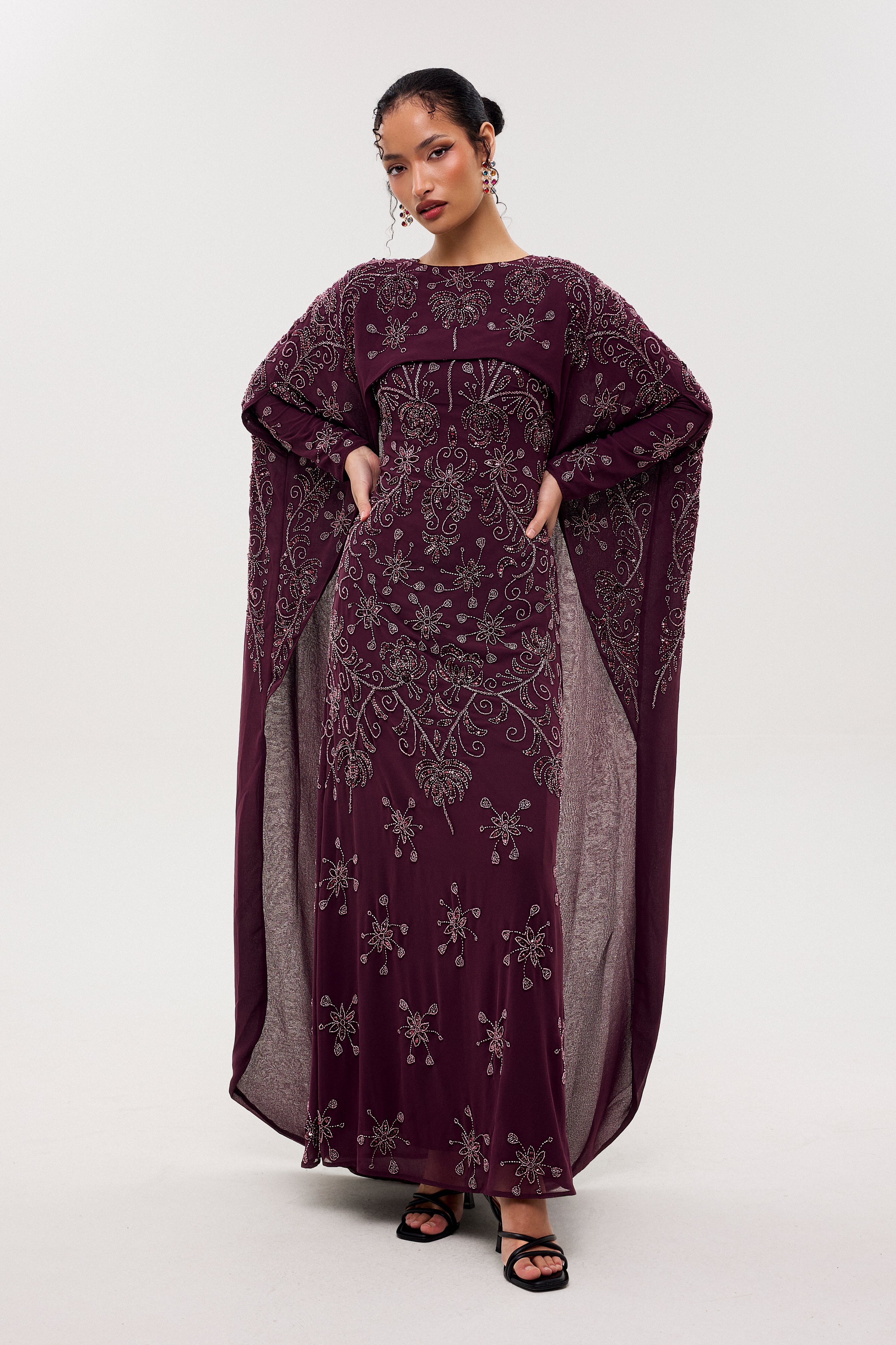 Anat Modest Sequin Maxi Dress | MTZ260302