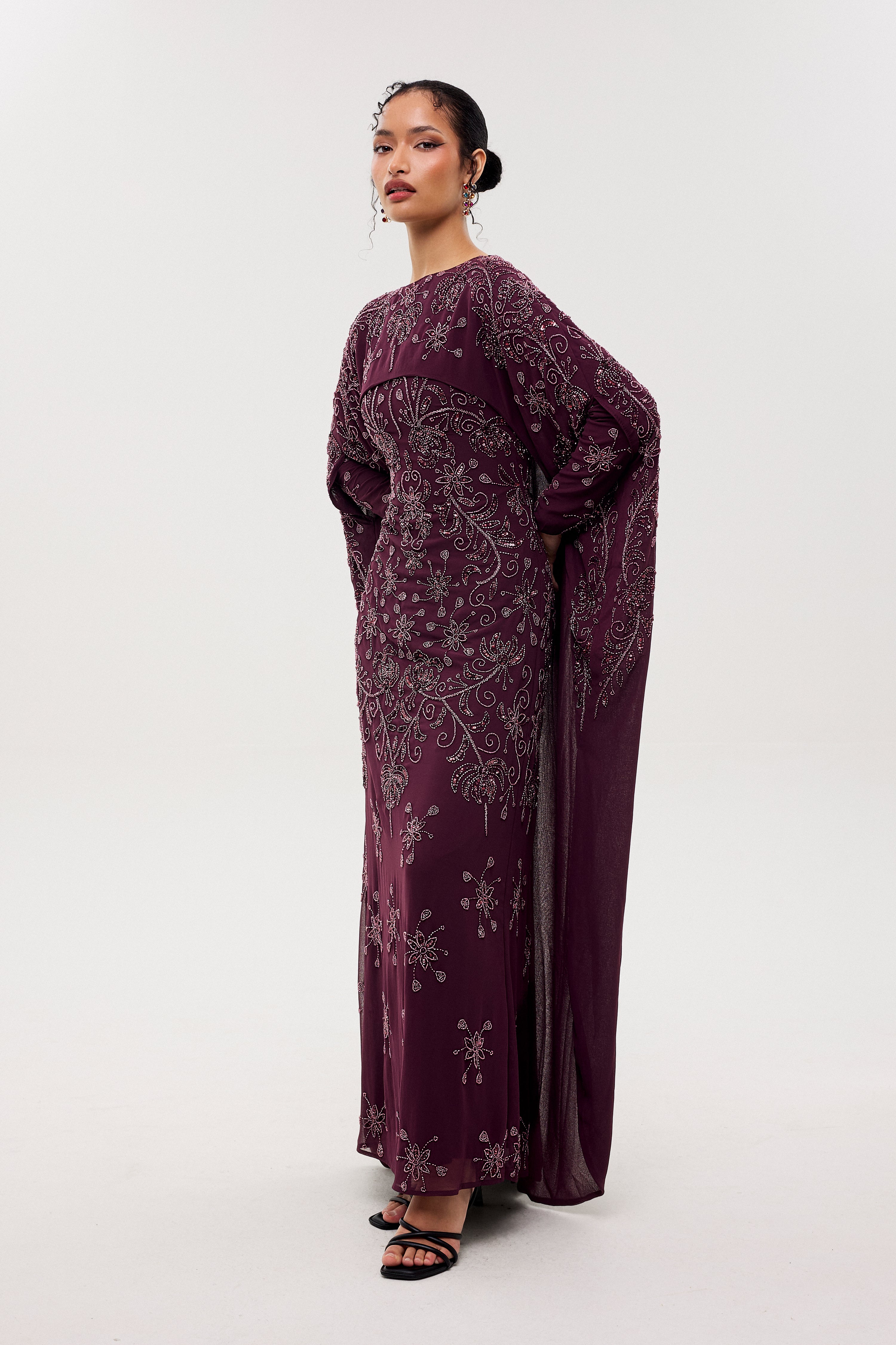 Anat Modest Sequin Maxi Dress | MTZ260302