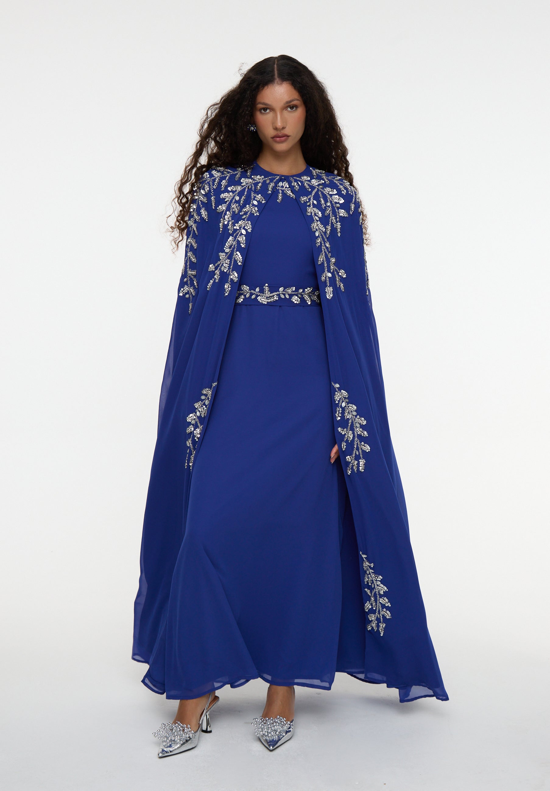 Diana Embellished Sequin Maxi Dress | MTZ250806