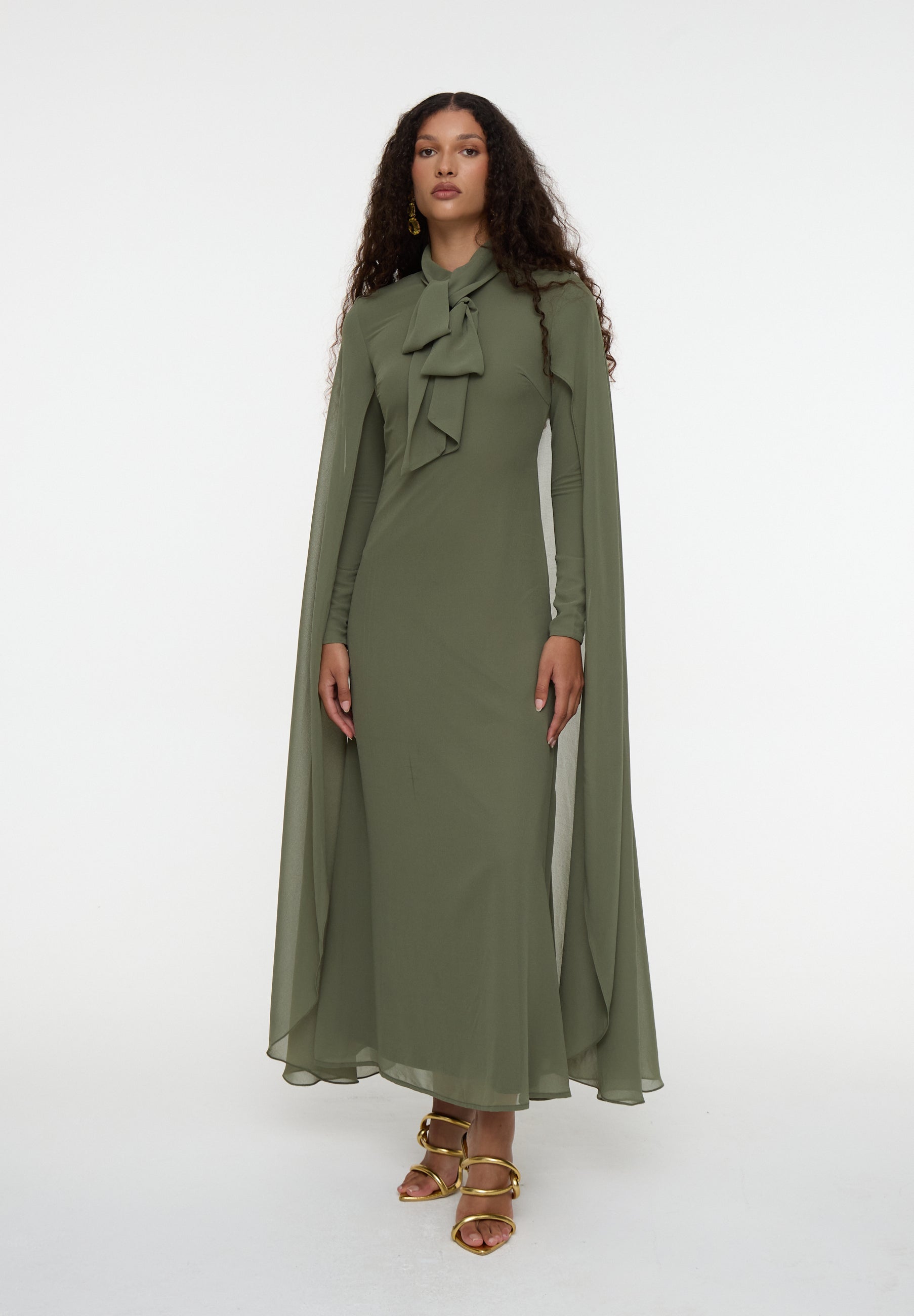 Ezza Modest Chiffon Maxi Dress | MTZ250124