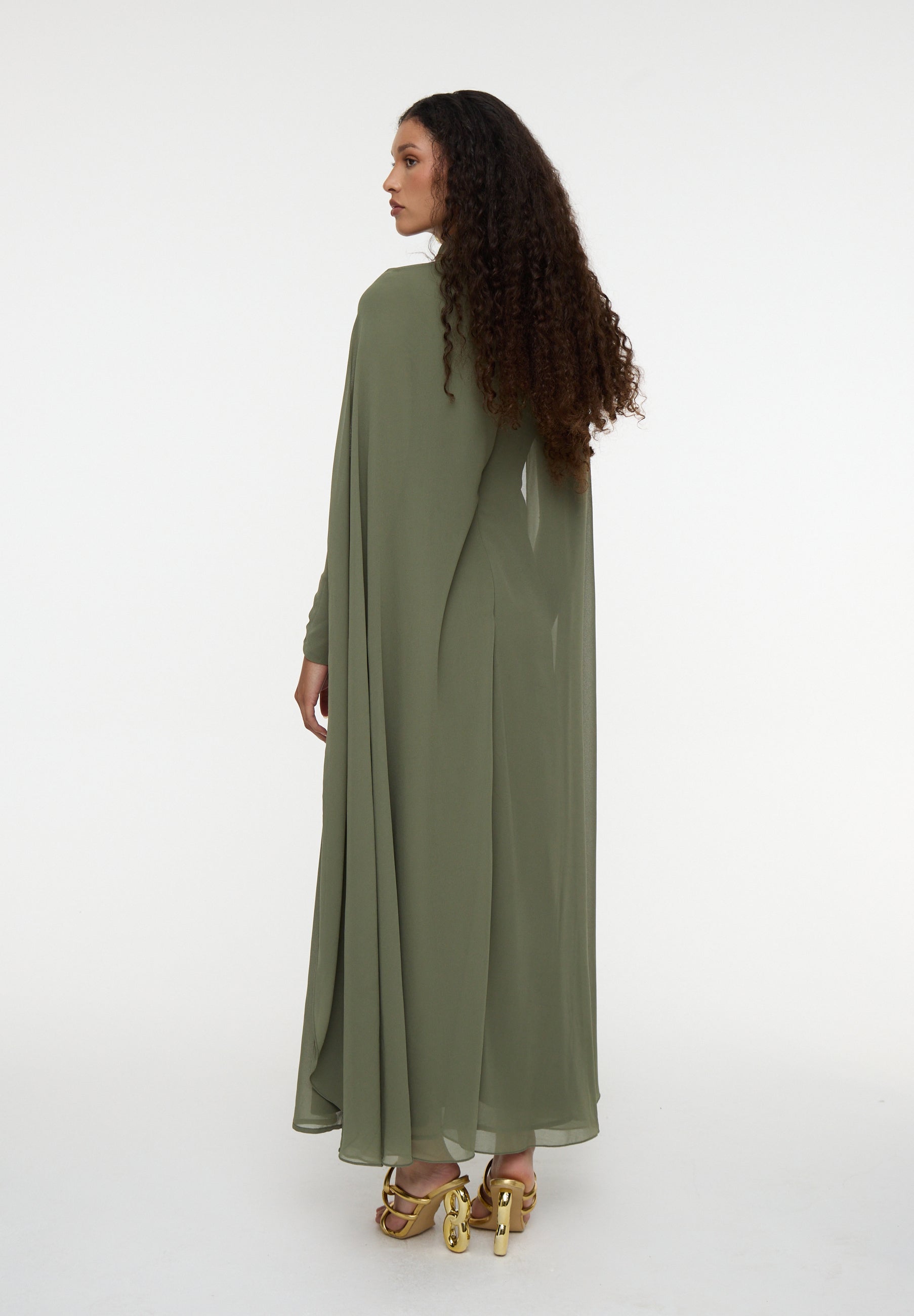 Ezza Modest Chiffon Maxi Dress | MTZ250124