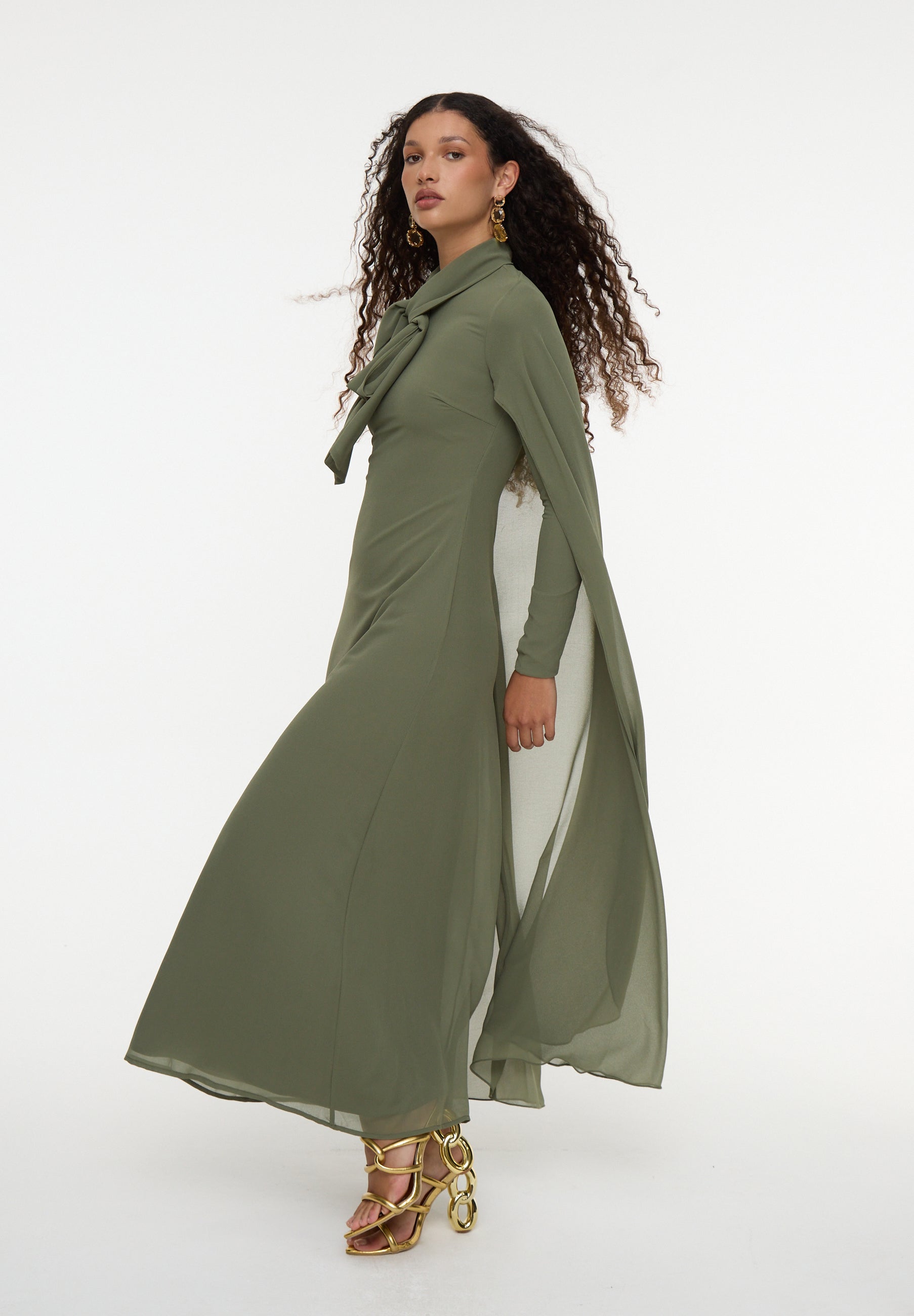 Ezza Modest Chiffon Maxi Dress | MTZ250124
