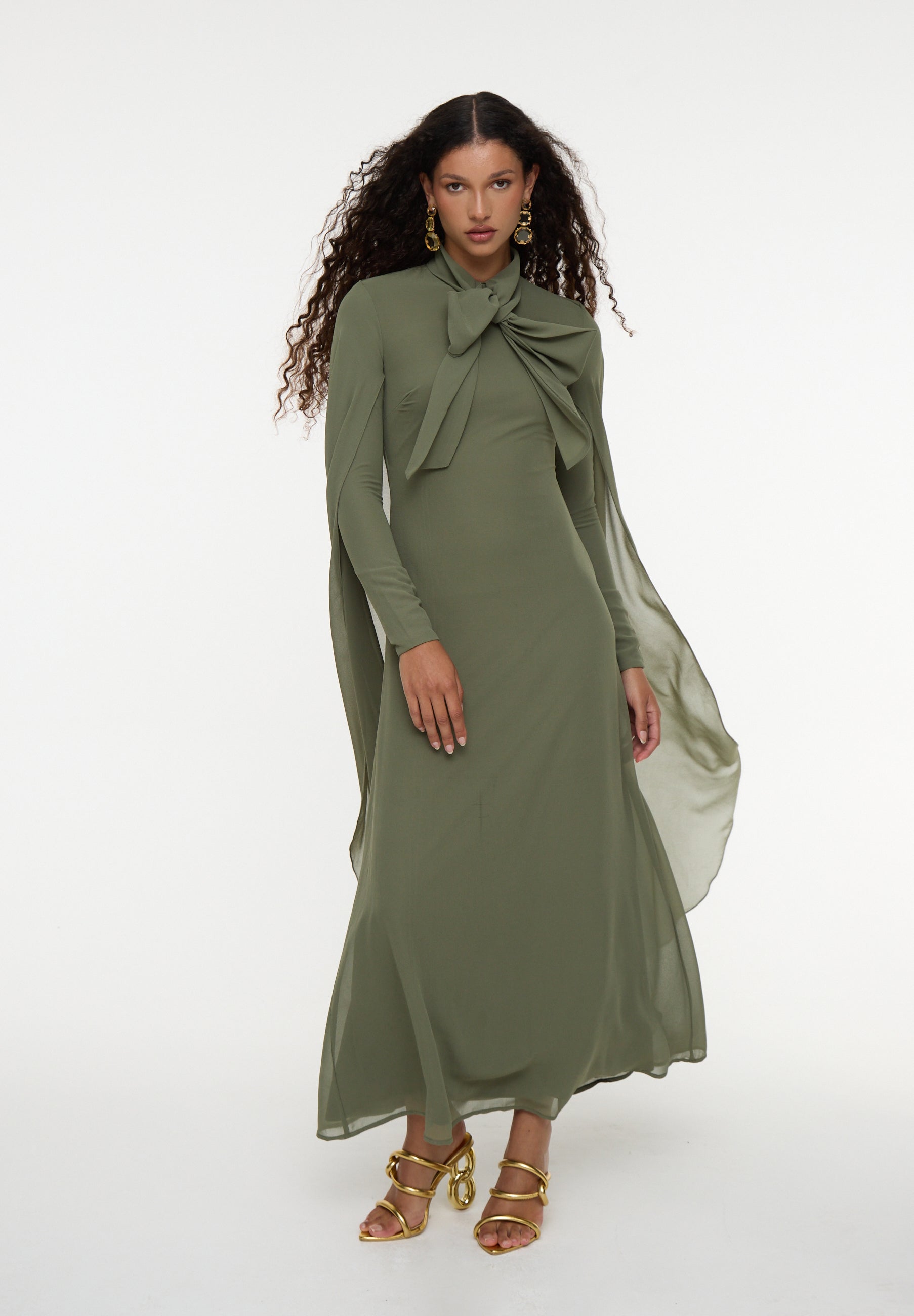 Ezza Modest Chiffon Maxi Dress | MTZ250124