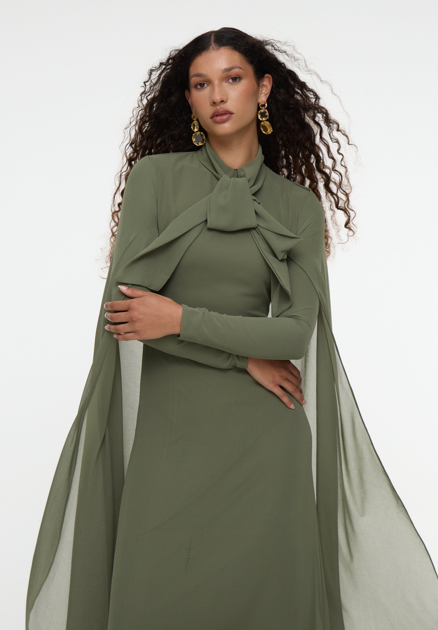 Ezza Modest Chiffon Maxi Dress | MTZ250124