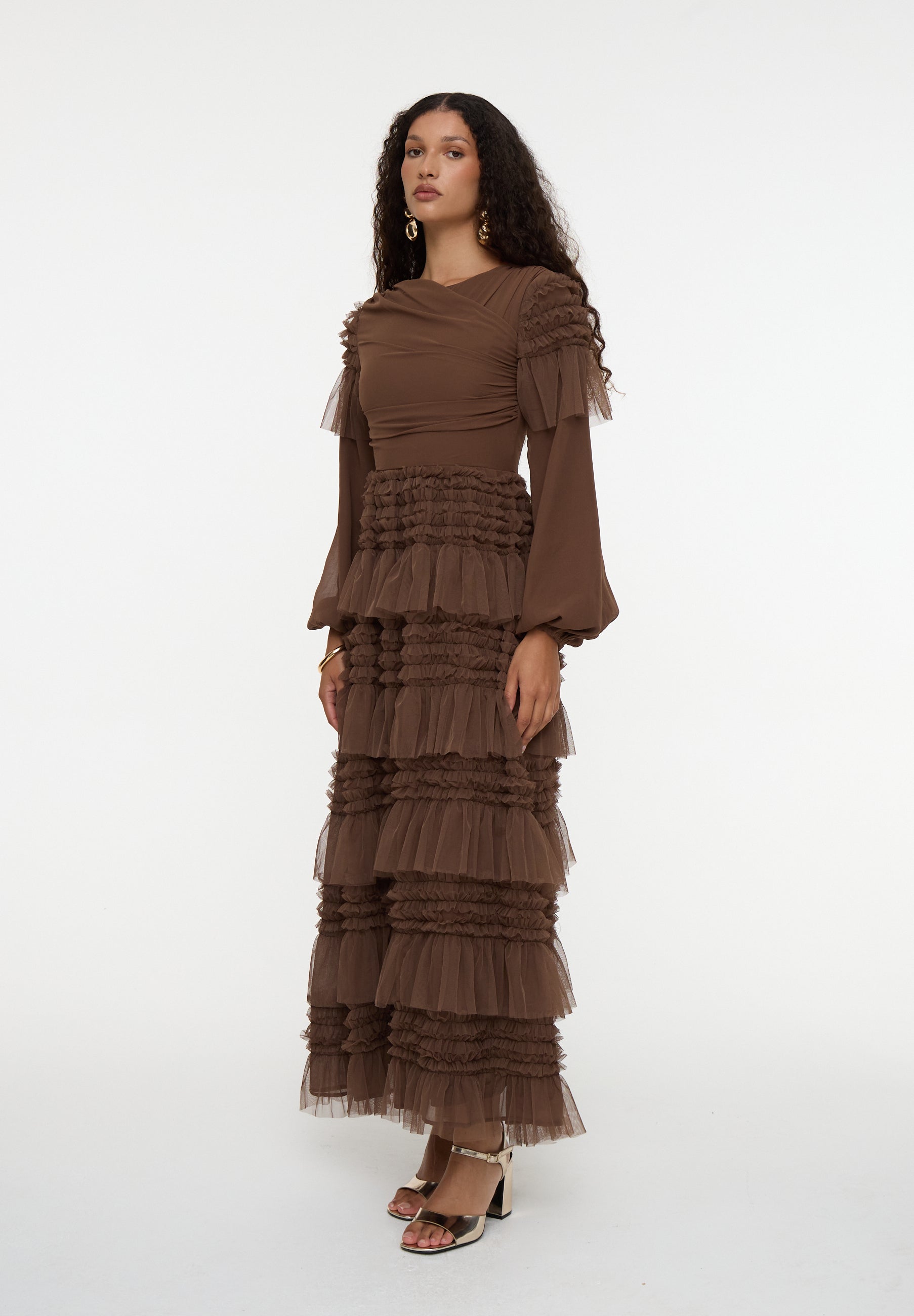Naia Modest Chiffon Maxi Dress | MTZ250122 MARYISA Naia Modest Chiffon Maxi Dress | MTZ250122 MARYISA