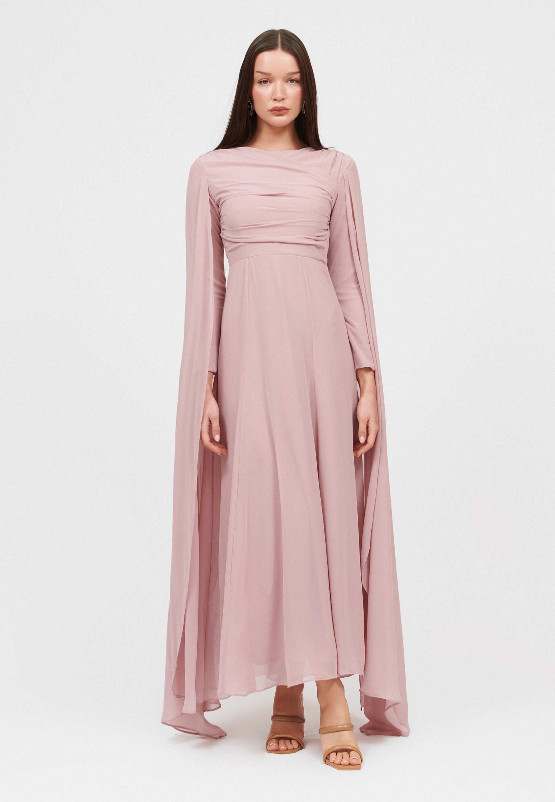 Leena Modest Chiffon Maxi Dress | MTZ250121 MARYISA Leena Modest Chiffon Maxi Dress | MTZ250121 MARYISA