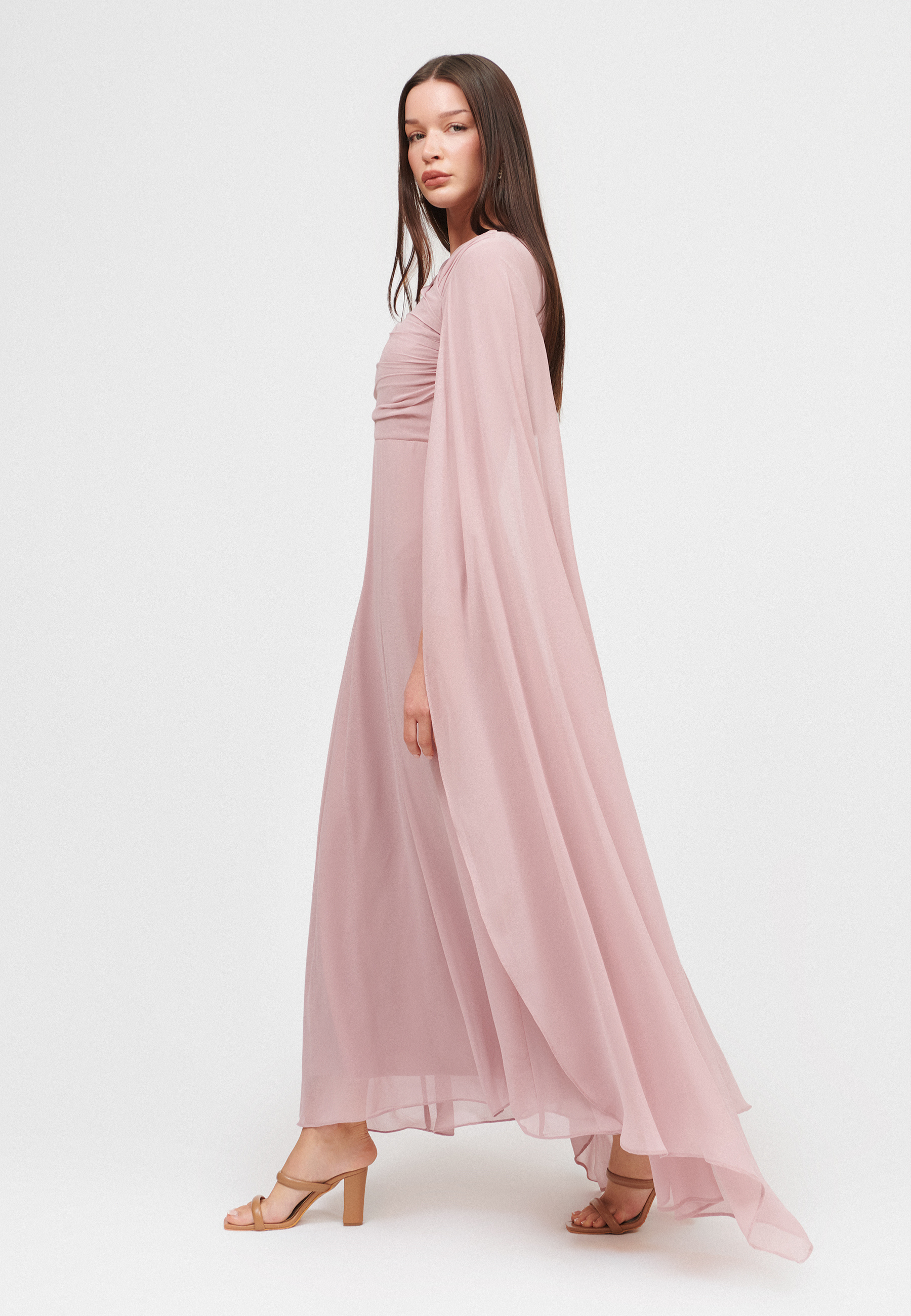 Leena Modest Chiffon Maxi Dress | MTZ250121