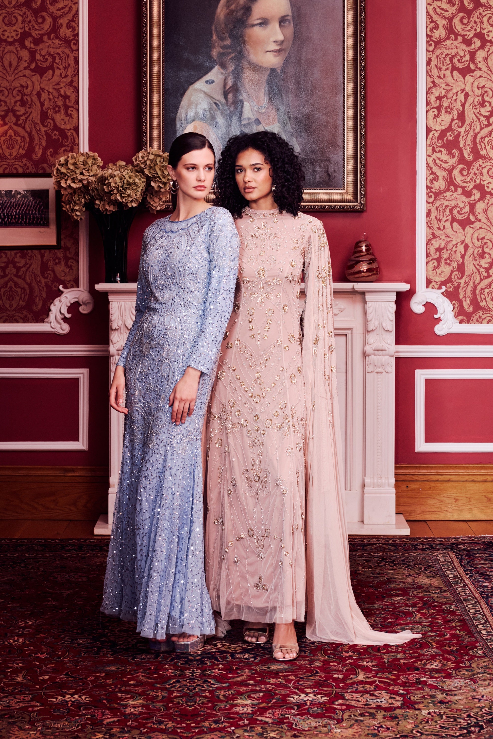Tiye Modest Sequin Maxi Dress | MTZ260308