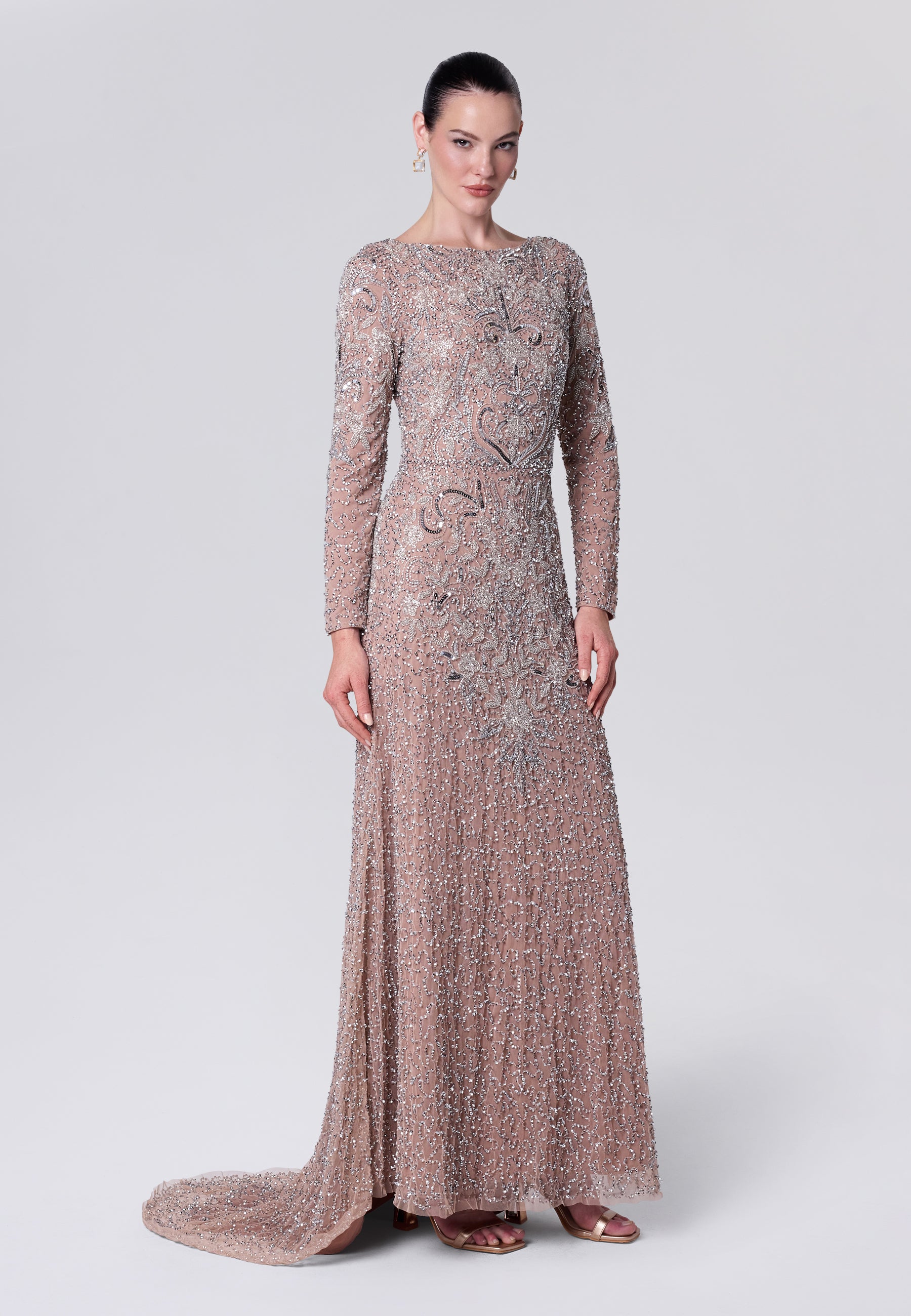 Ain Modest Sequin Maxi Dress | MTZ260603