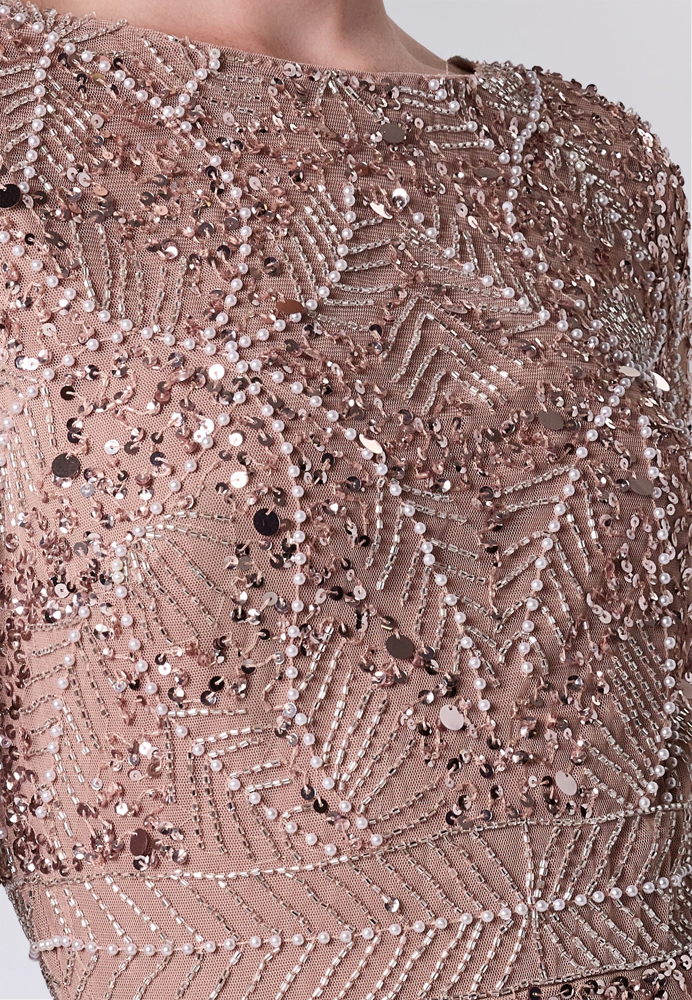 Selma Modest Sequin Maxi Dress | MTZ260606