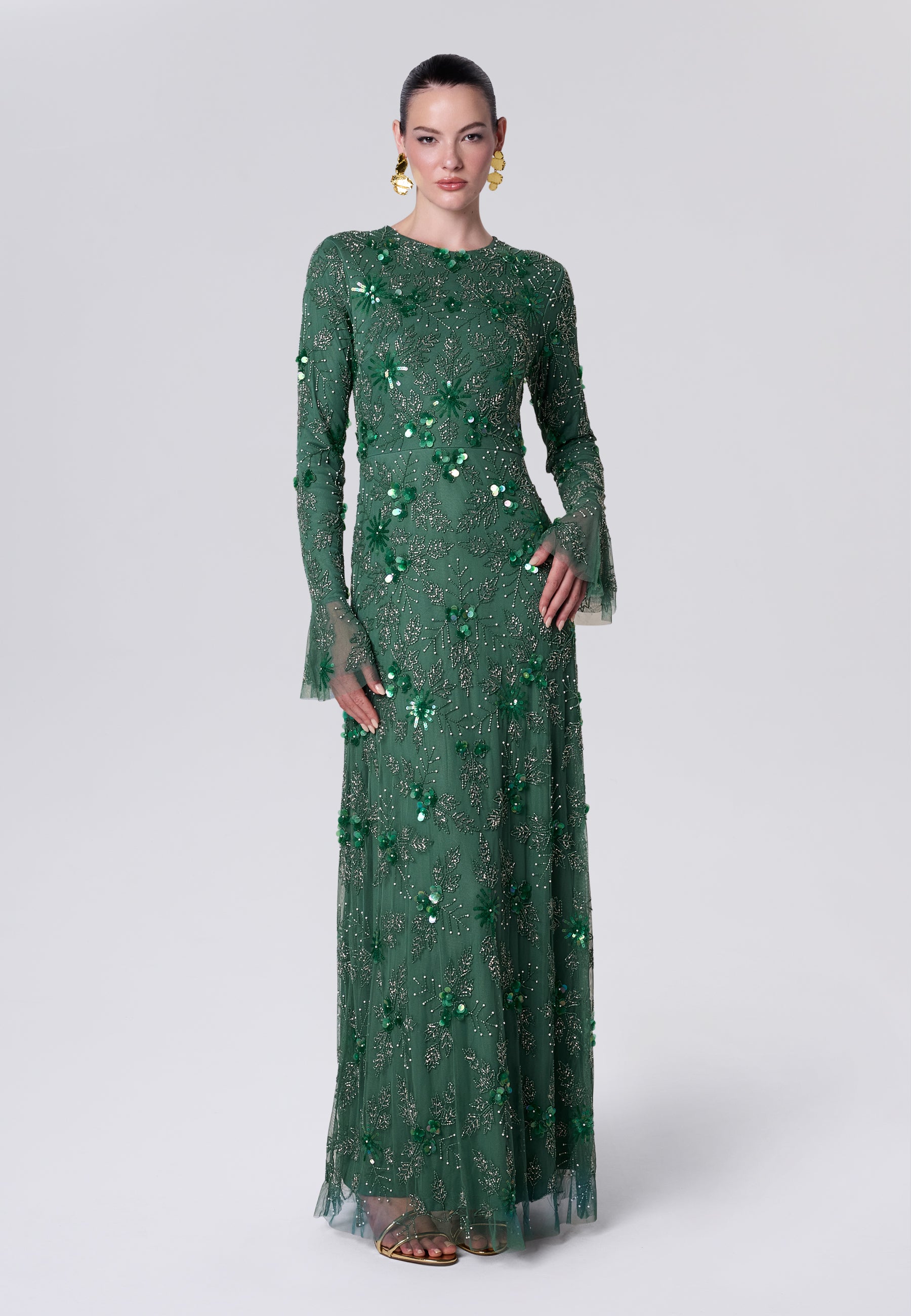 Ruwa Modest Sequin Maxi Dress | MTZ260401