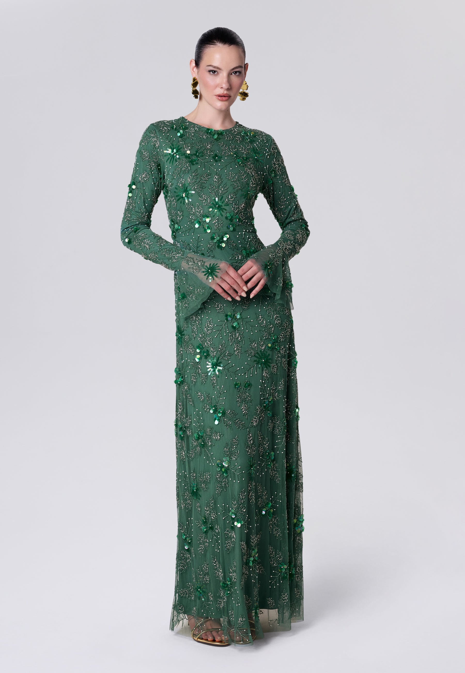 Ruwa Modest Sequin Maxi Dress | MTZ260401