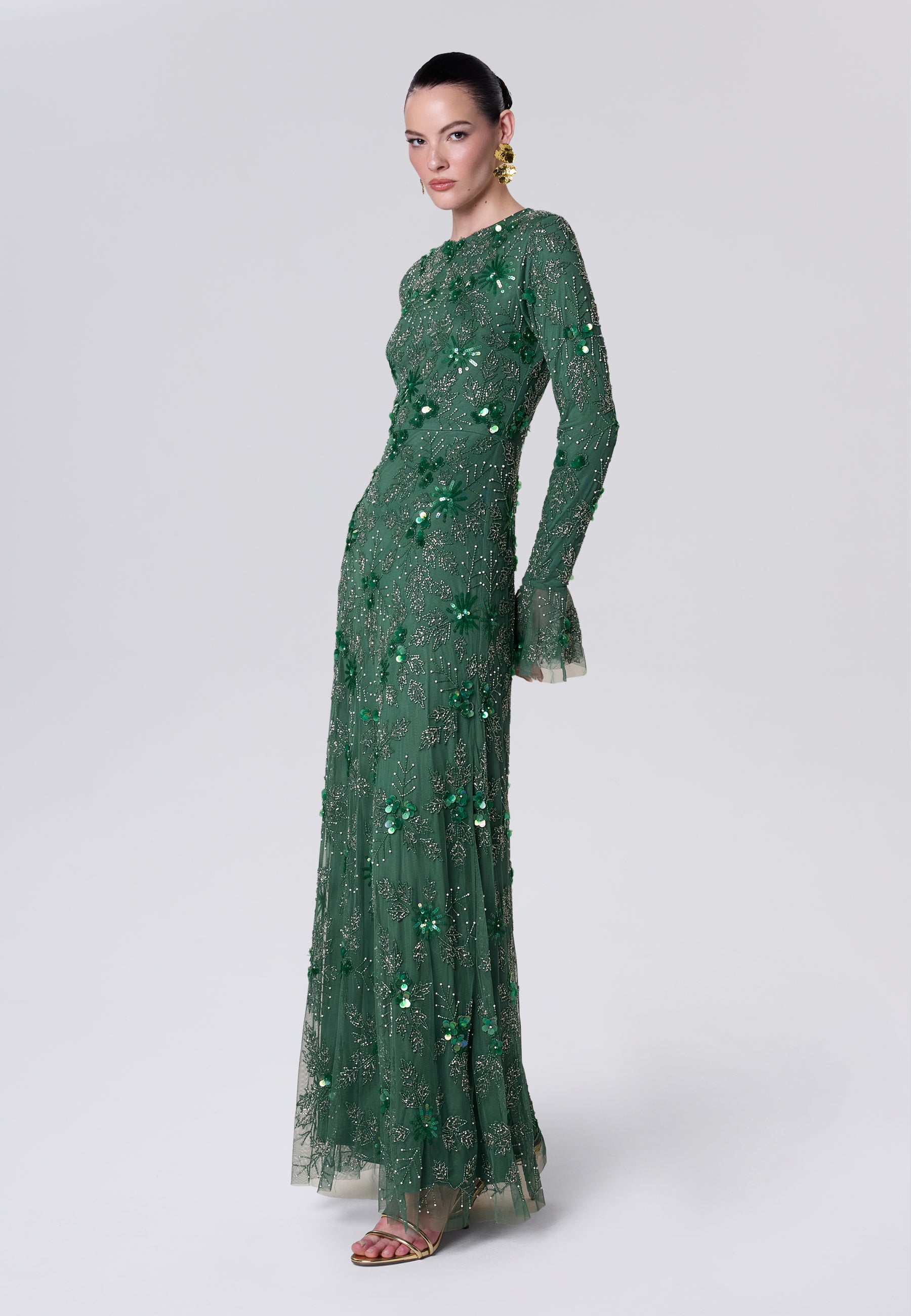 Ruwa Modest Sequin Maxi Dress | MTZ260401