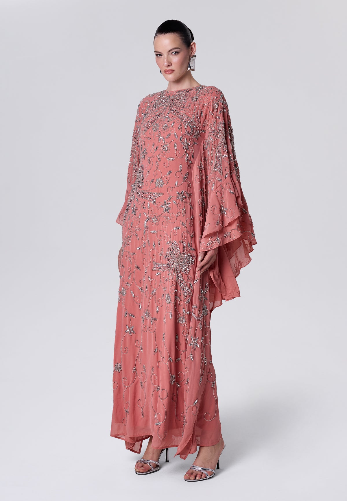 Celine Modest Sequin Maxi Dress | MTZ260617