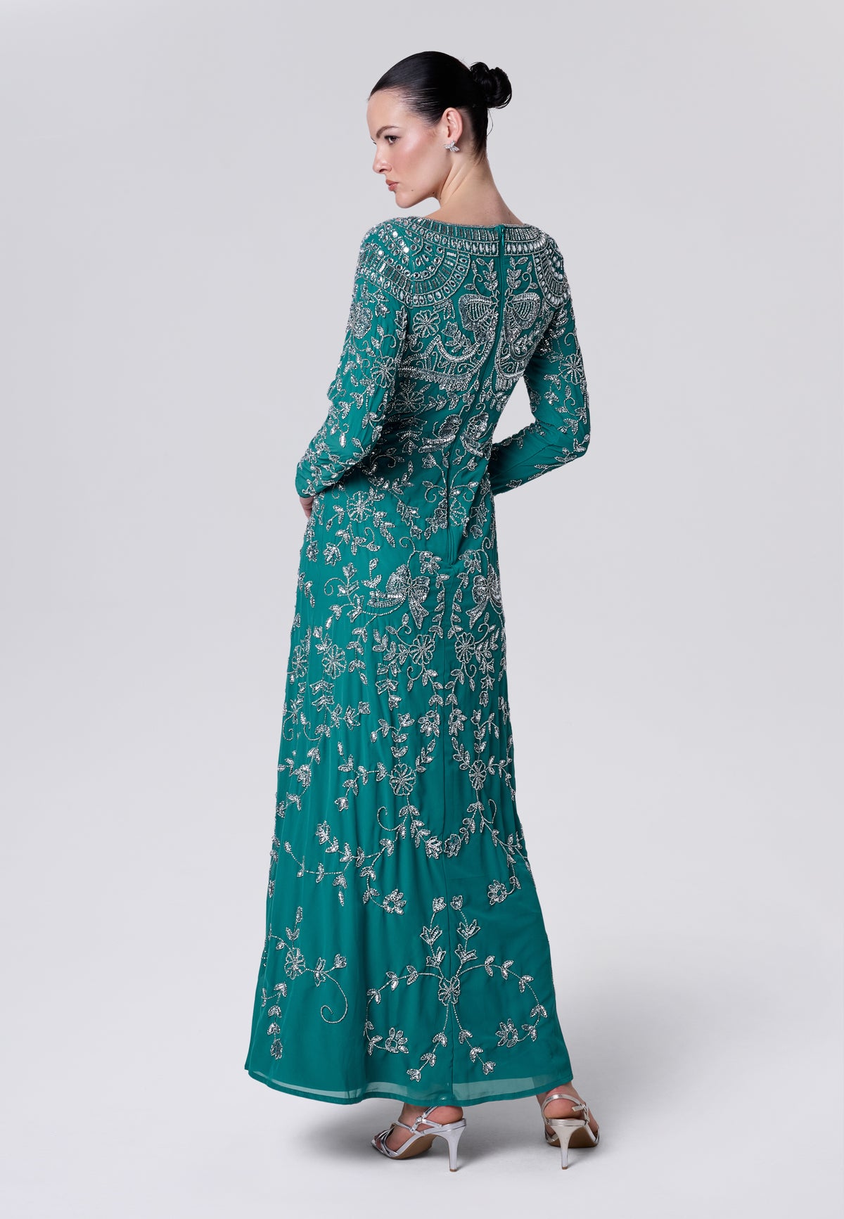 Danica Modest Sequin Maxi Dress | MTZ260618