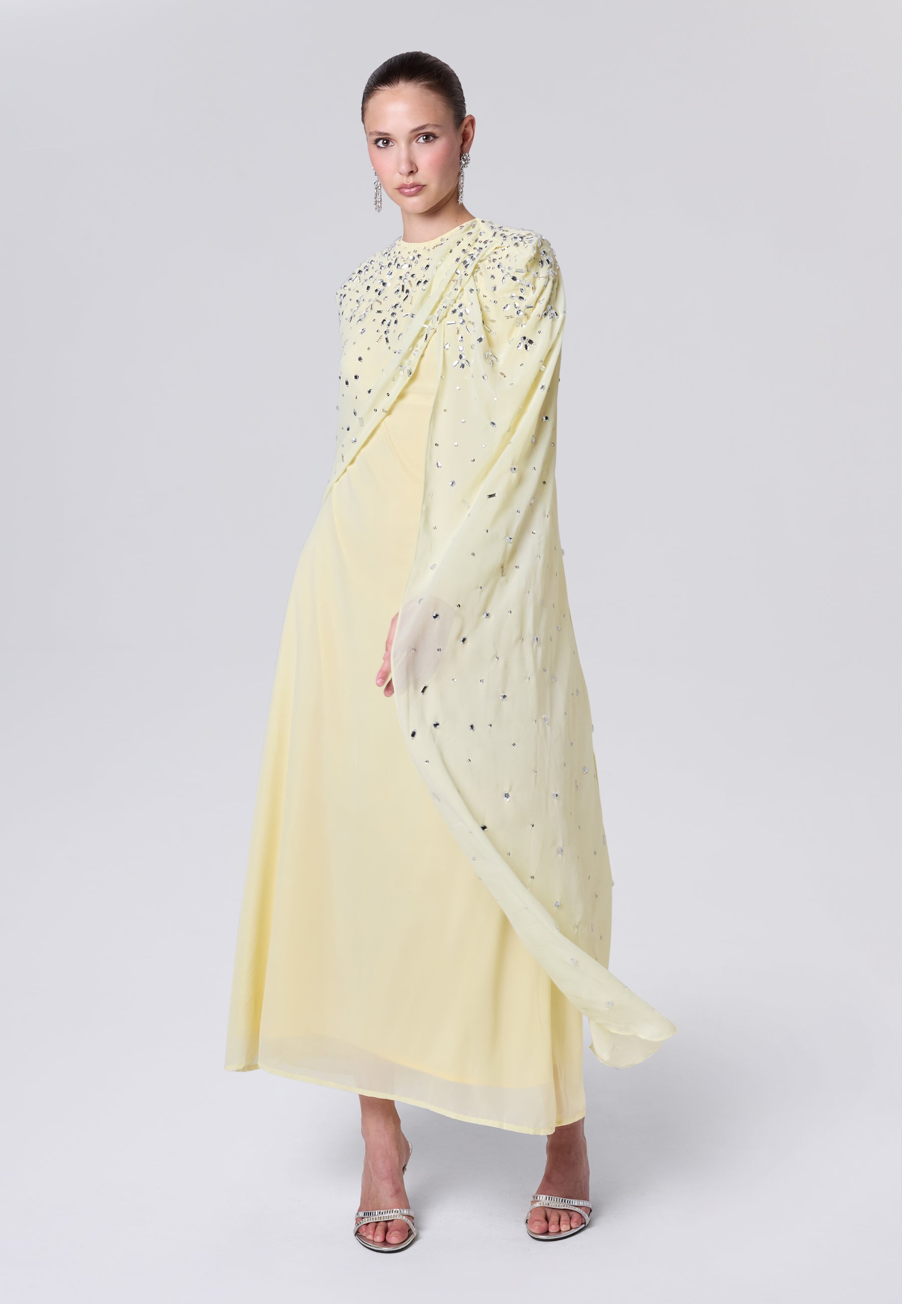 Vera Modest Sequin Maxi Dress | P260207