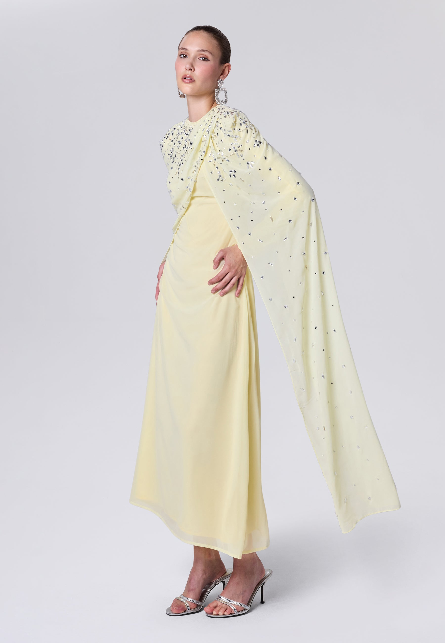 Vera Modest Sequin Maxi Dress | P260207