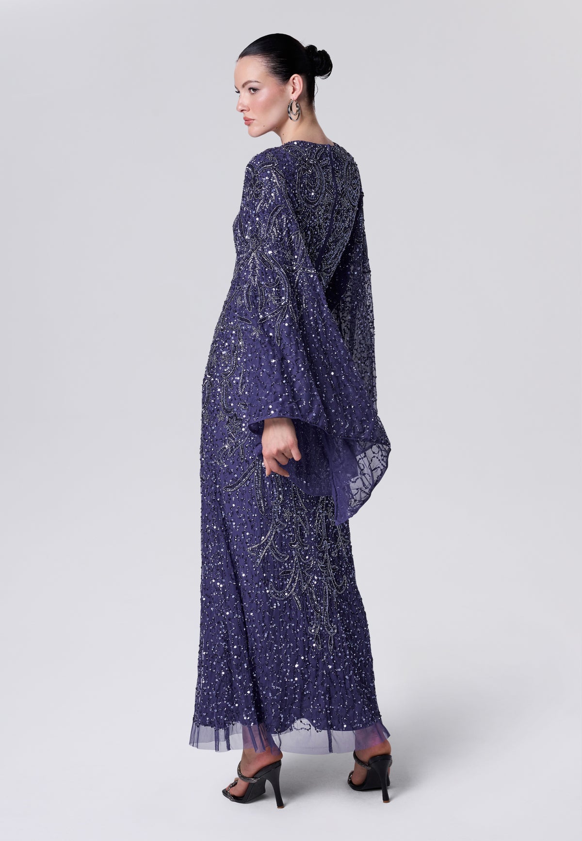 Insiya Modest Sequin Maxi Dress | MTZ260803