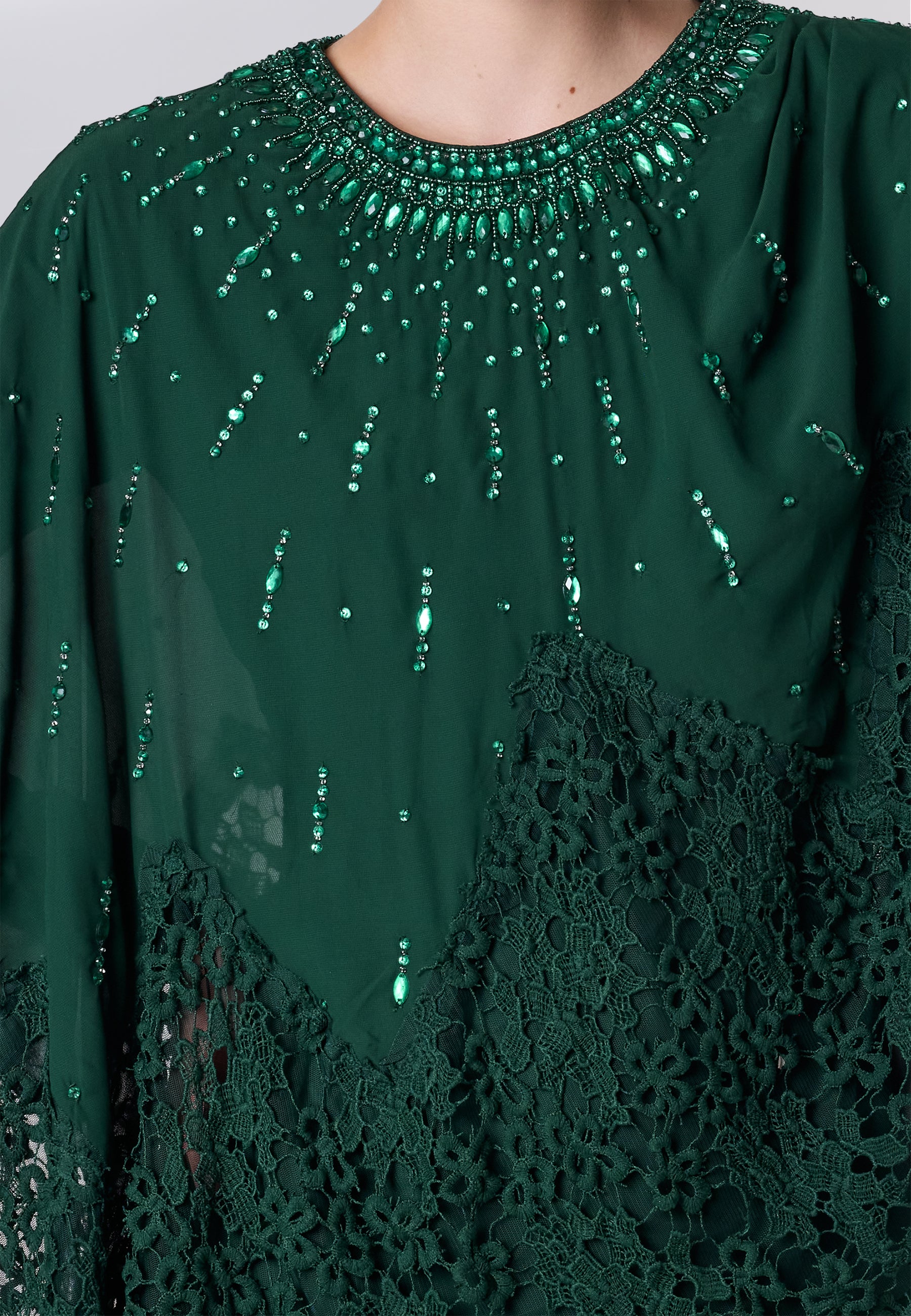 Tahany Modest Sequin Maxi Dress | P260204