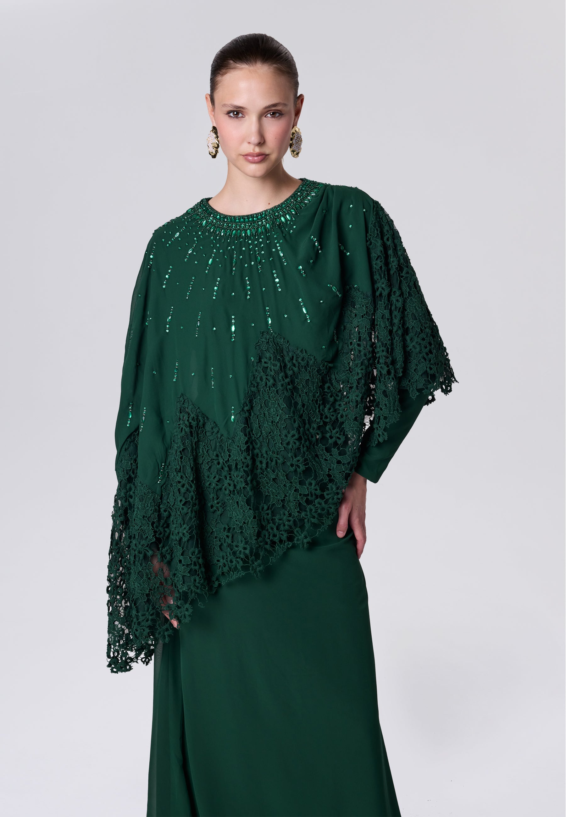 Tahany Modest Sequin Maxi Dress | P260204