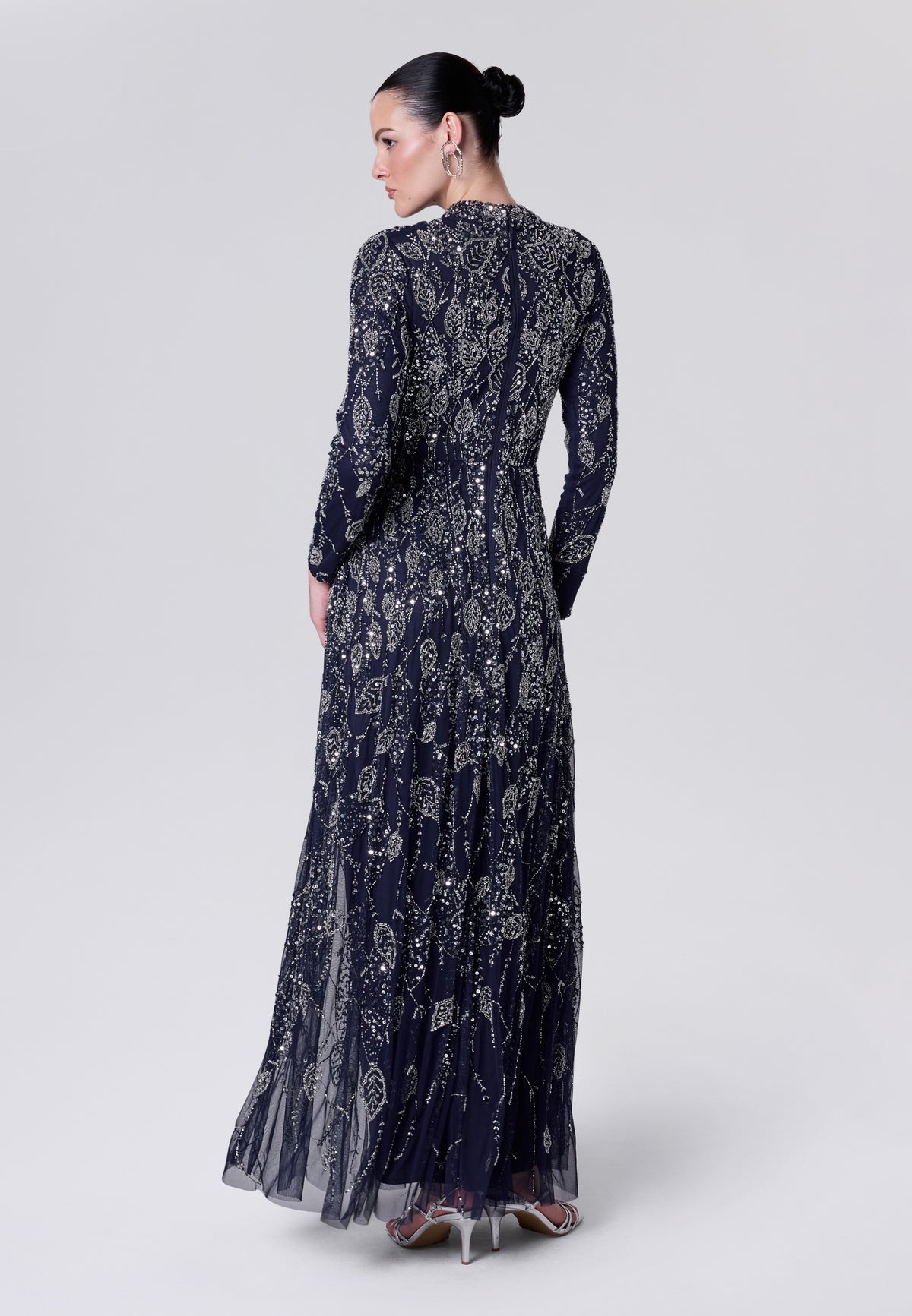 Neeya Modest Sequin Maxi Dress | MTZ260613