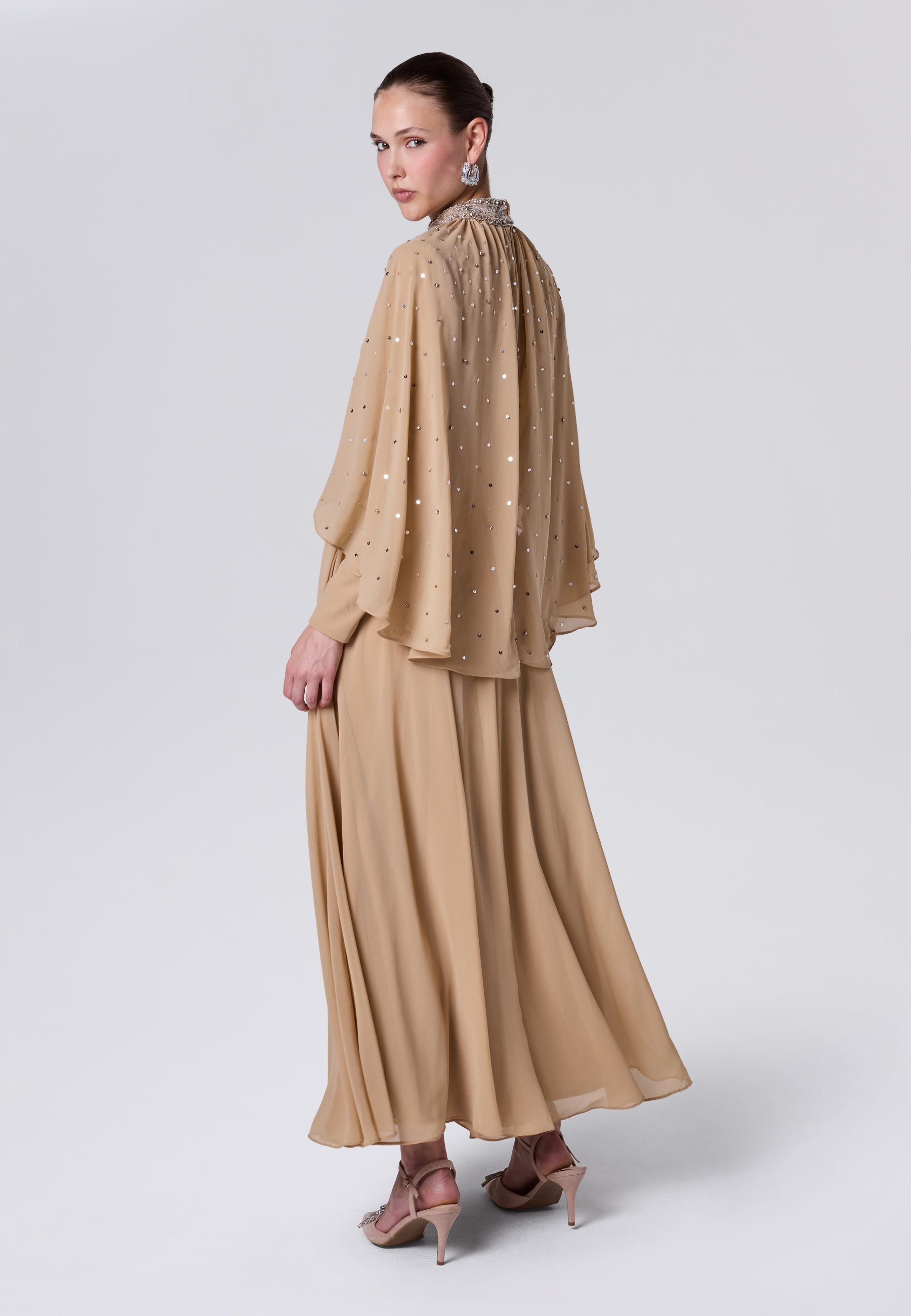 Aseel Modest Sequin Maxi Dress | P260209