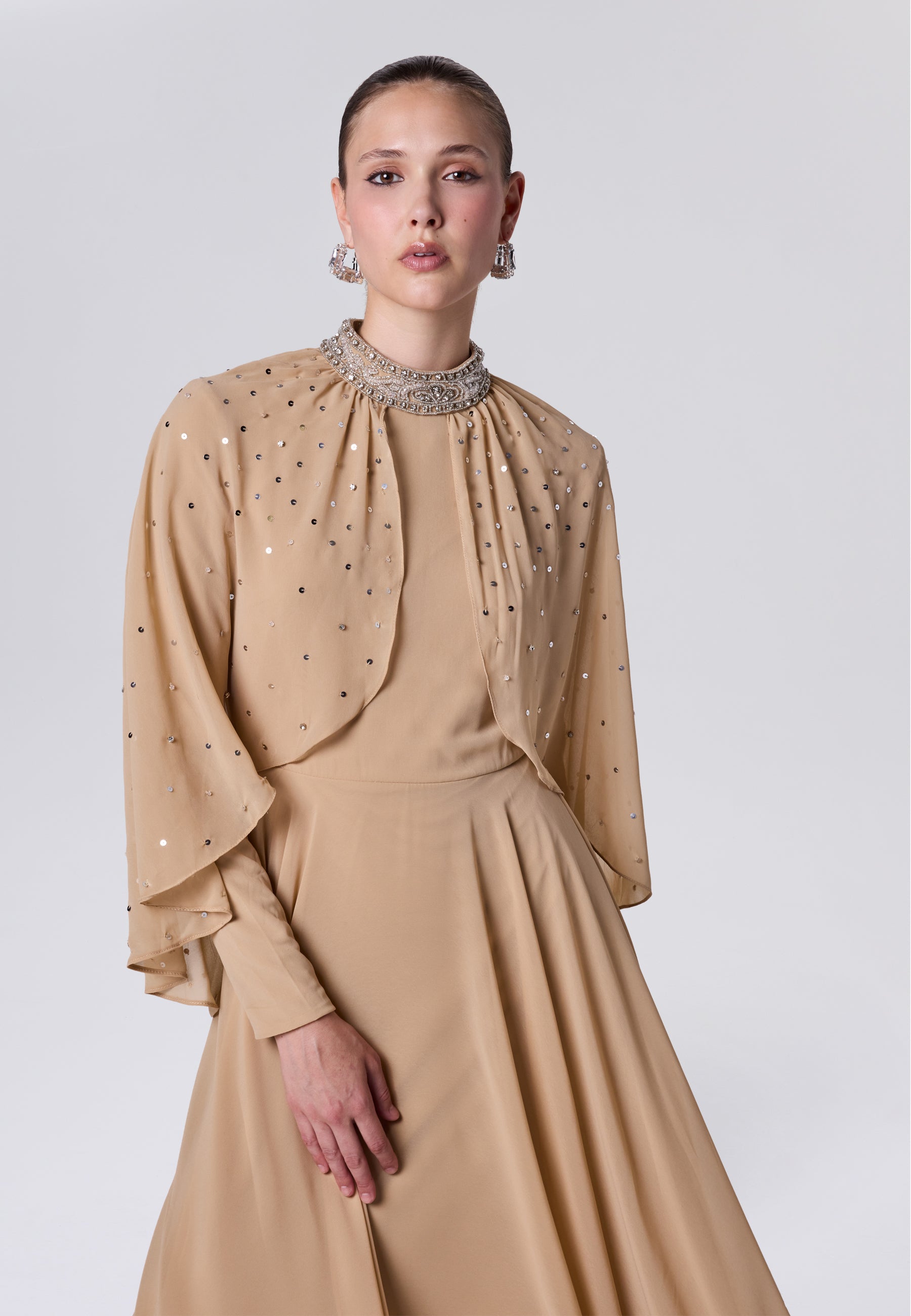 Aseel Modest Sequin Maxi Dress | P260209