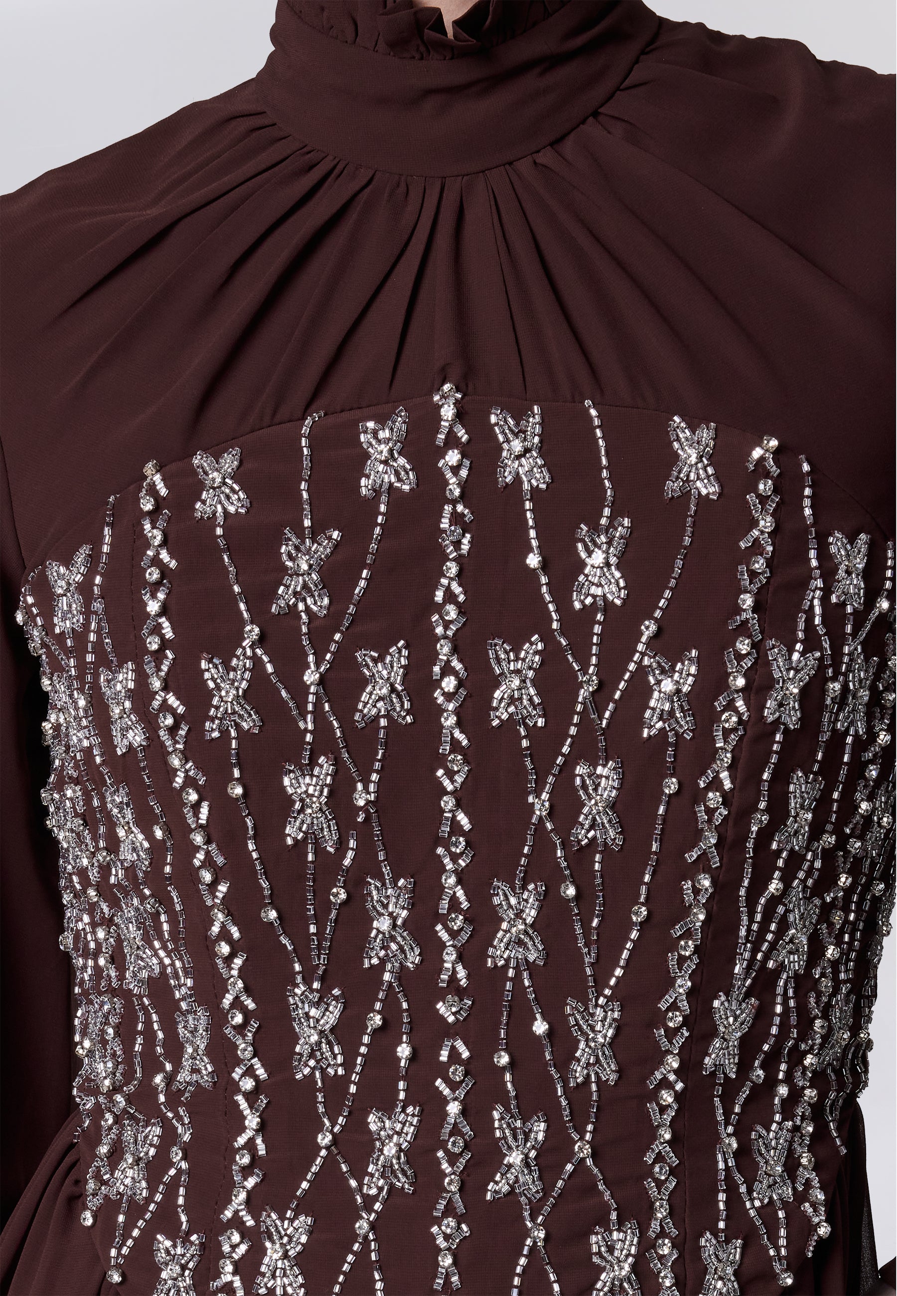 Aymi Modest Sequin Maxi Dress | P260213