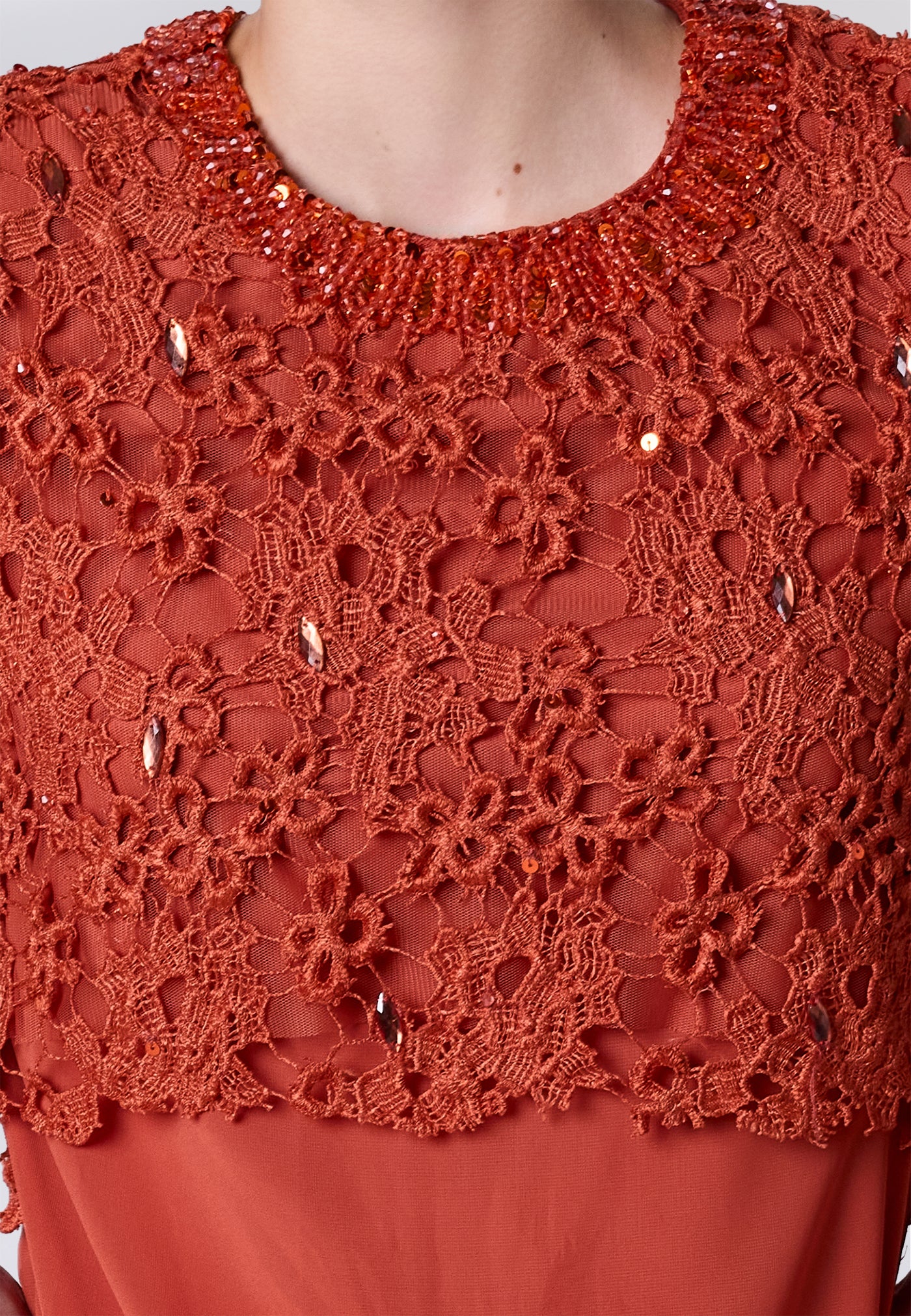 Luma Modest Sequin Maxi Dress | P260202