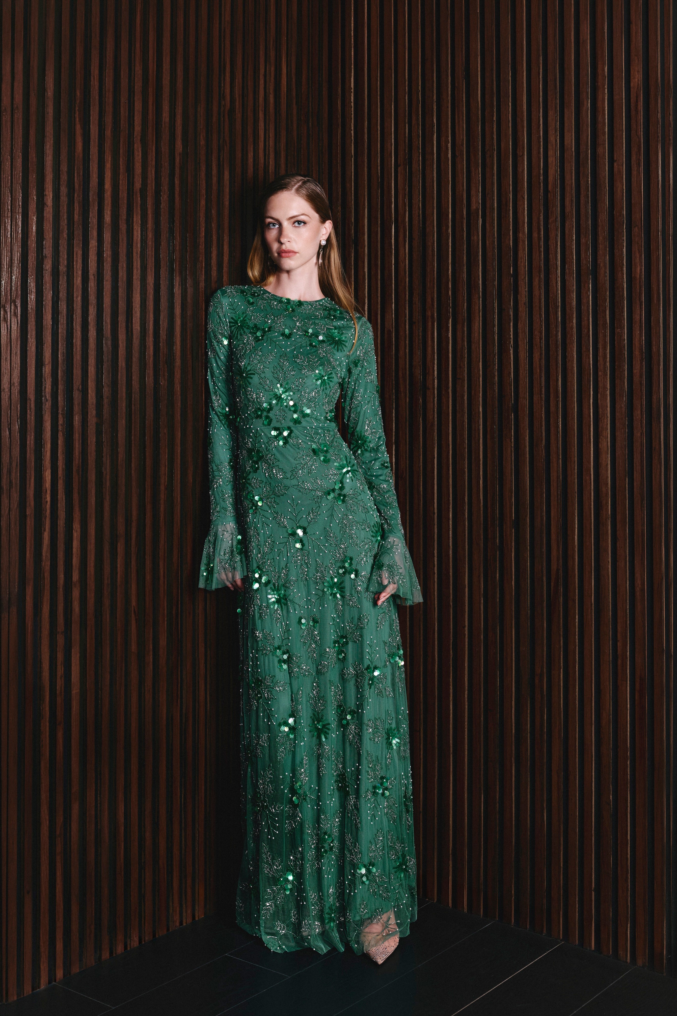 Ruwa Modest Sequin Maxi Dress | MTZ260401