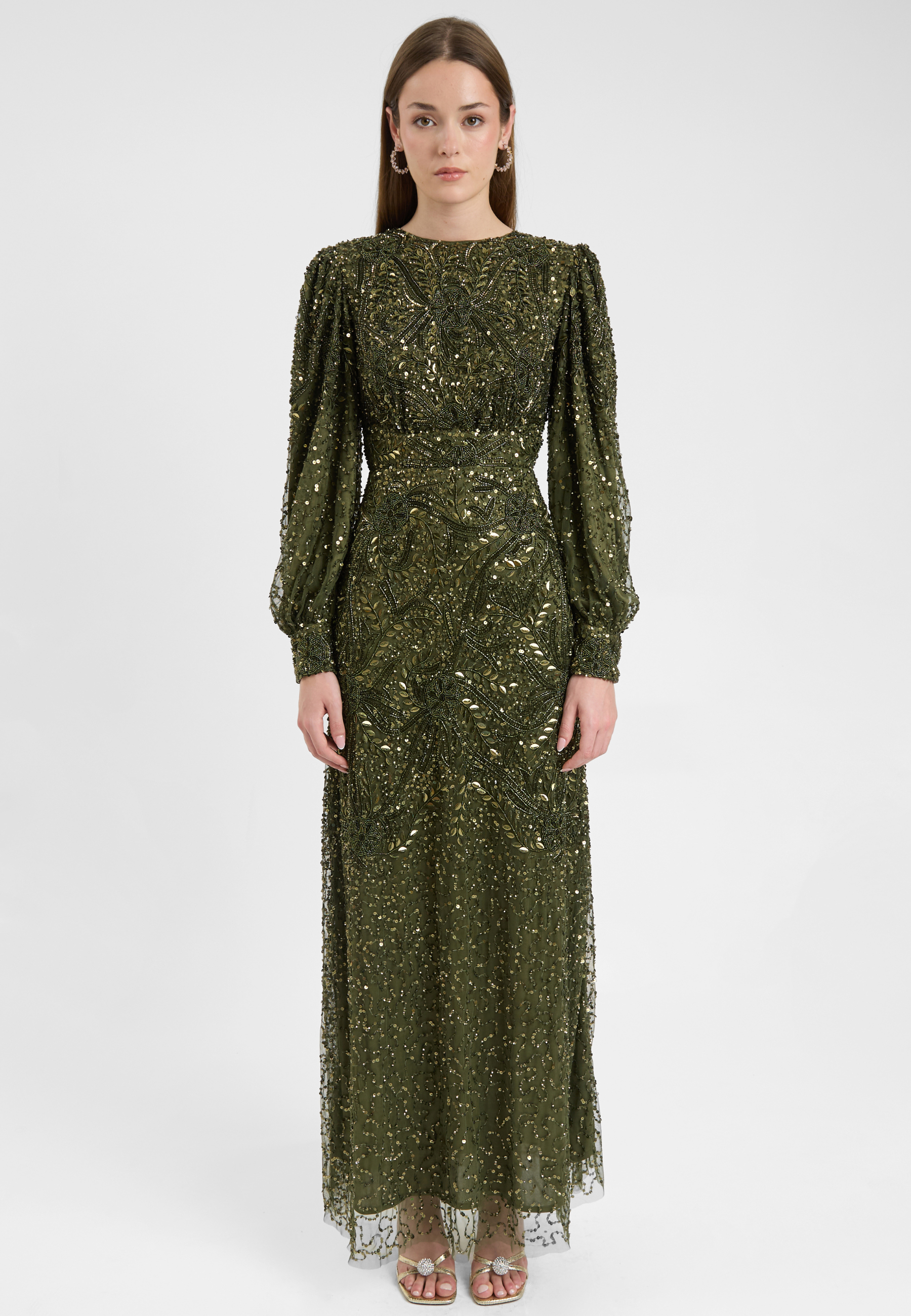 Lujen Embellished Sequin Maxi Dress | MTZ250712 MARYISA Lujen Embellished Sequin Maxi Dress | MTZ250712 MARYISA