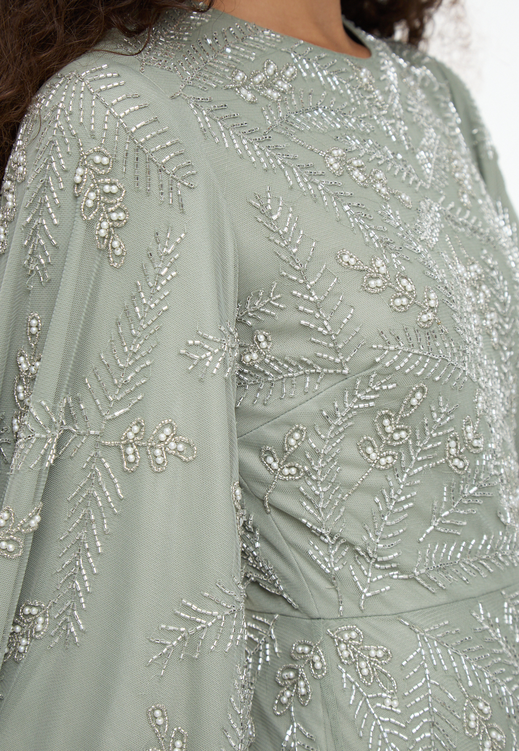 emalia embellished lace maxi dress LoveShackFancy